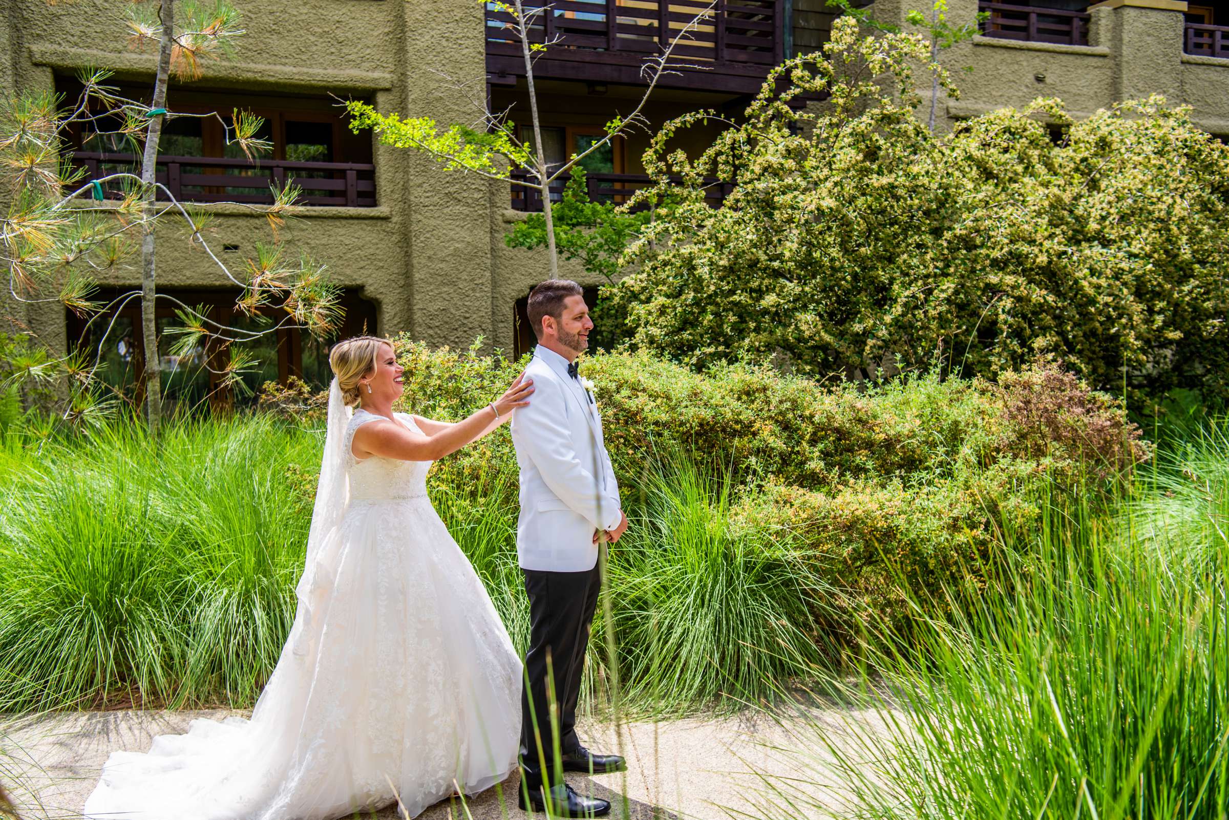 Lodge at Torrey Pines Wedding coordinated by Crown Weddings, Amy and Tim Wedding Photo #479083 by True Photography