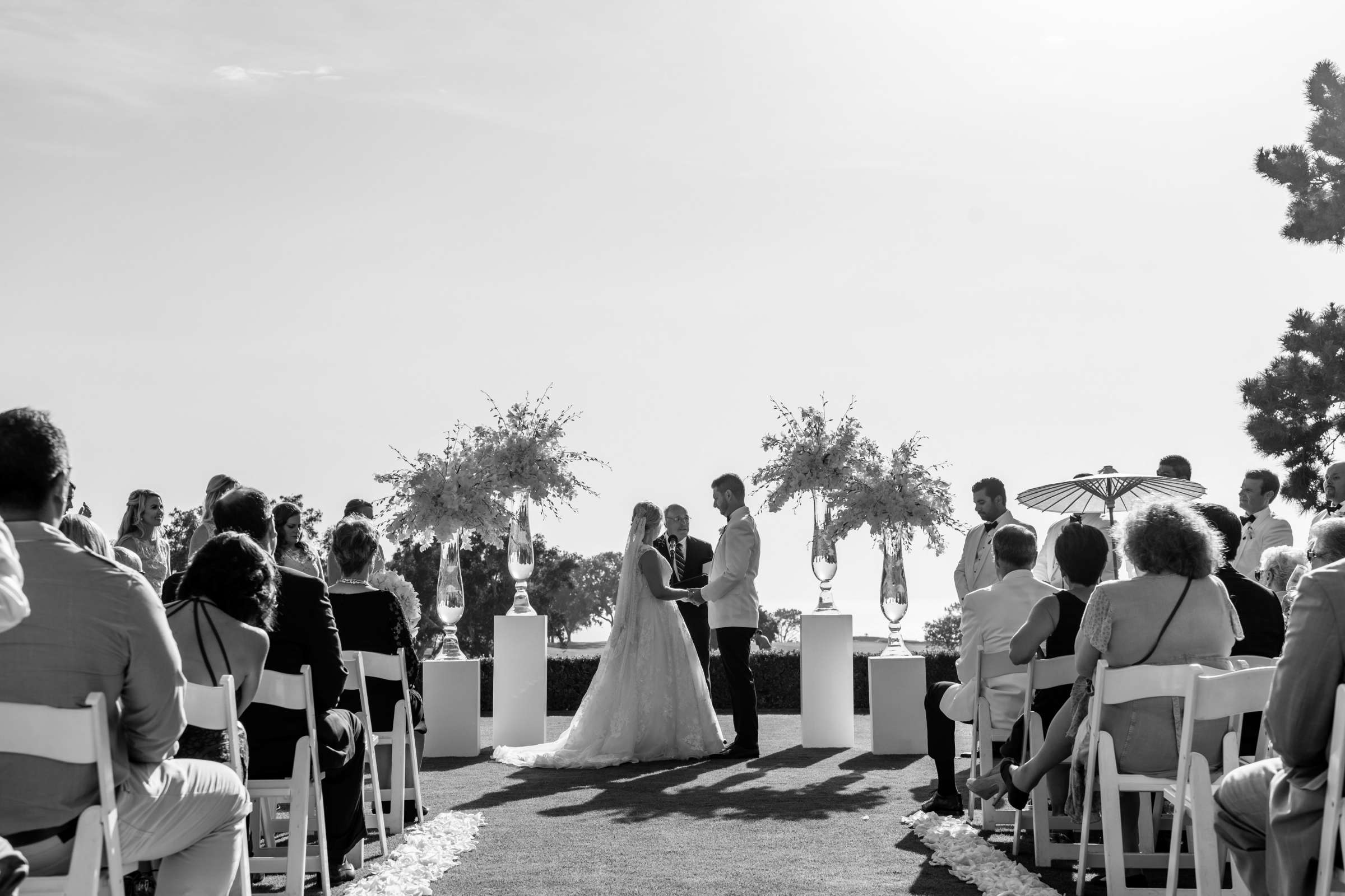 Lodge at Torrey Pines Wedding coordinated by Crown Weddings, Amy and Tim Wedding Photo #479145 by True Photography