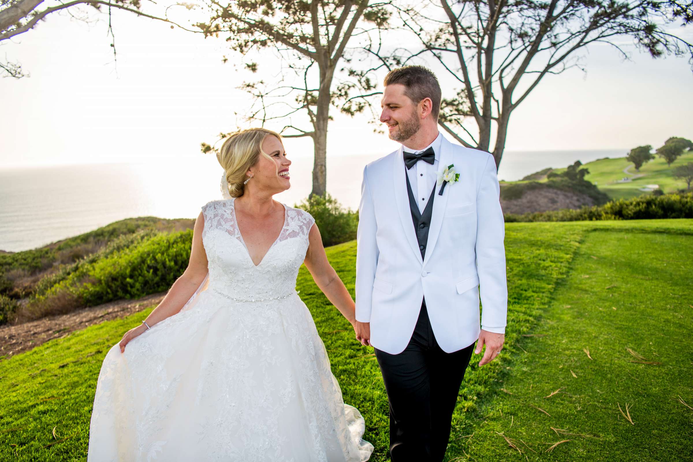 Lodge at Torrey Pines Wedding coordinated by Crown Weddings, Amy and Tim Wedding Photo #479153 by True Photography