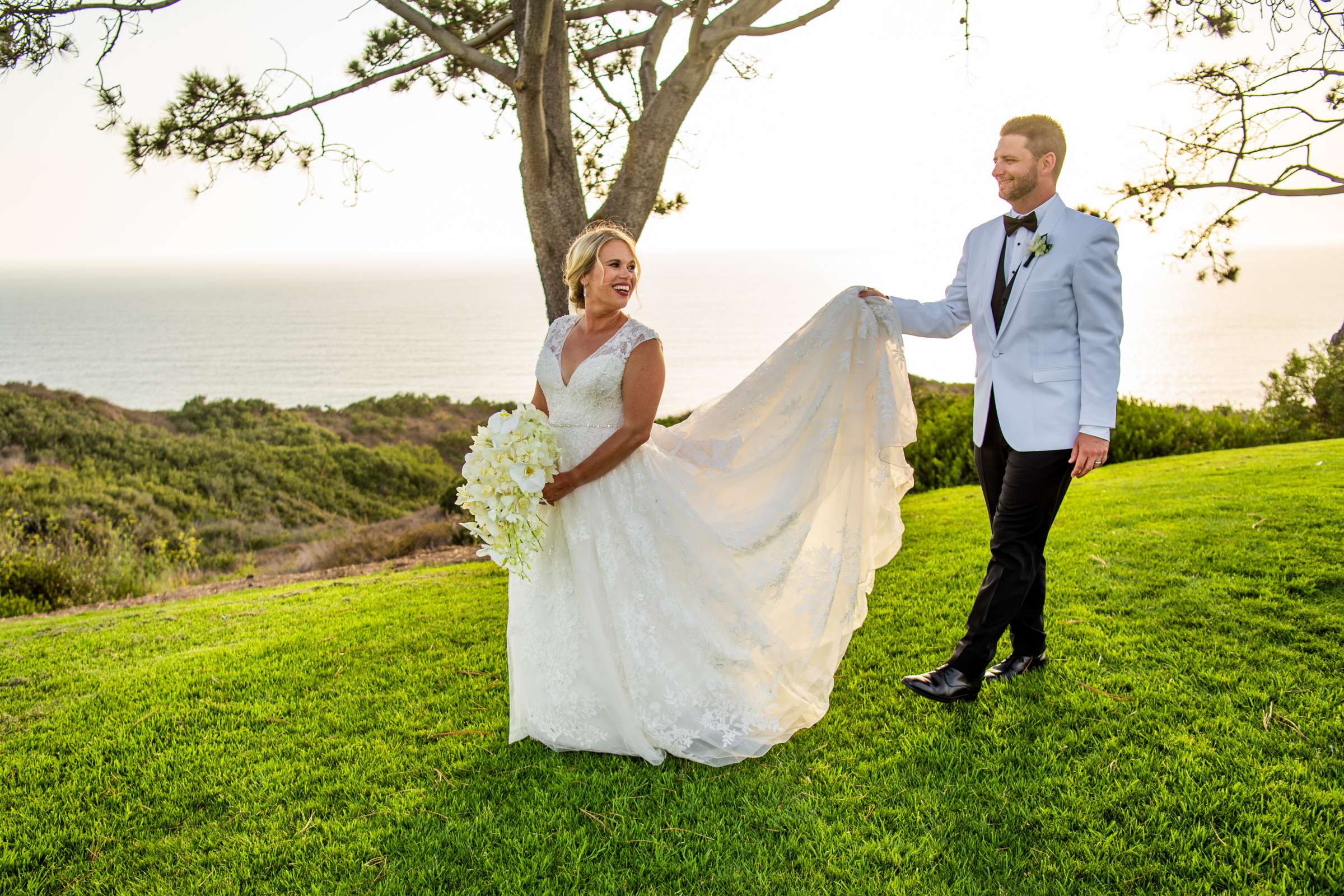 Lodge at Torrey Pines Wedding coordinated by Crown Weddings, Amy and Tim Wedding Photo #479155 by True Photography