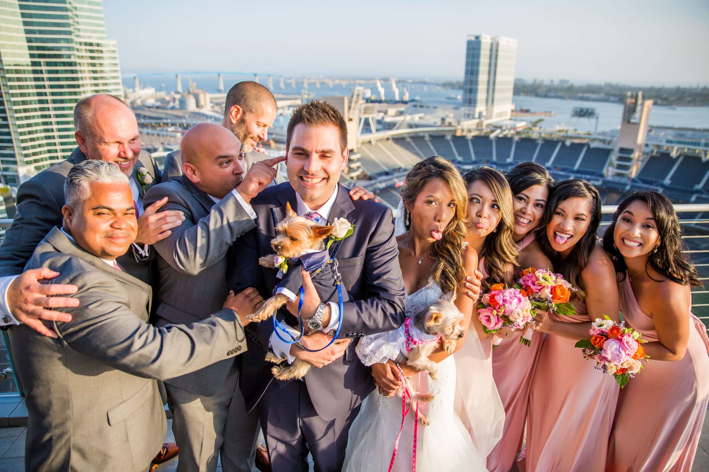 The Ultimate Skybox Wedding, Syna and Noah Wedding Photo #82 by True Photography