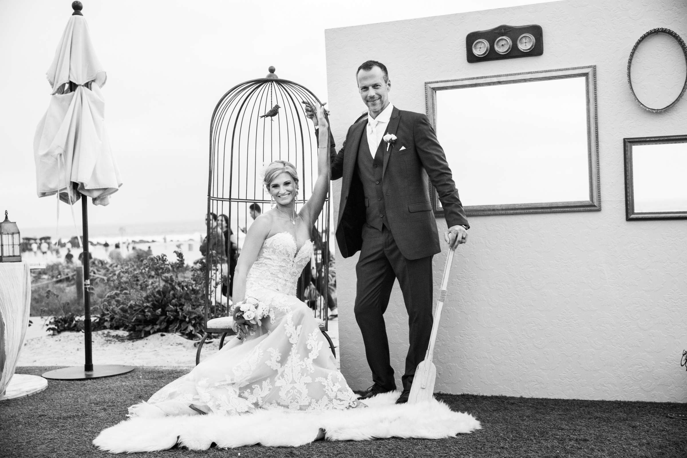 Hotel Del Coronado Wedding coordinated by Creative Affairs Inc, Heather and Joseph Wedding Photo #149 by True Photography