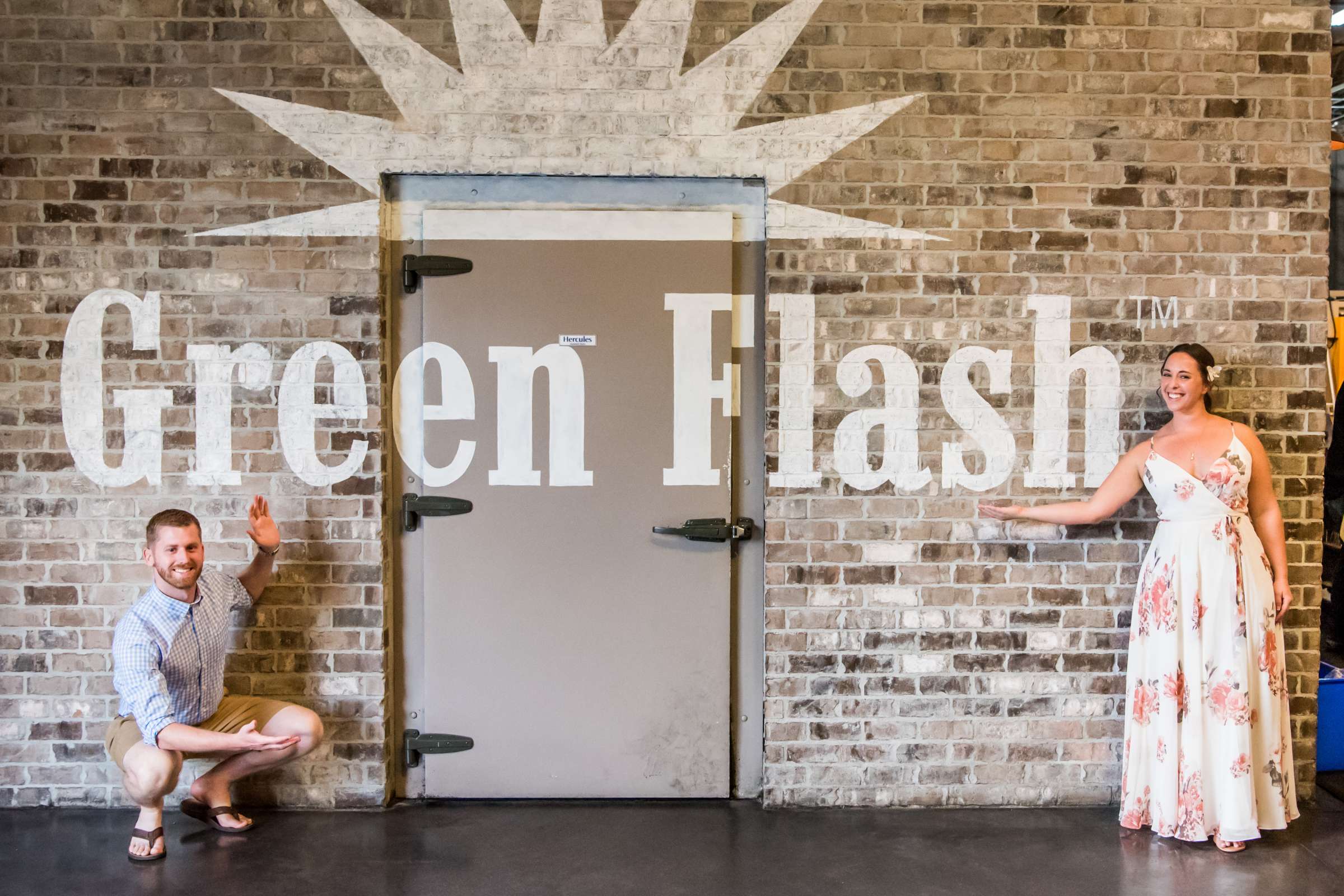 Green Flash Brewing Wedding, Stacey and Michael Wedding Photo #2 by True Photography