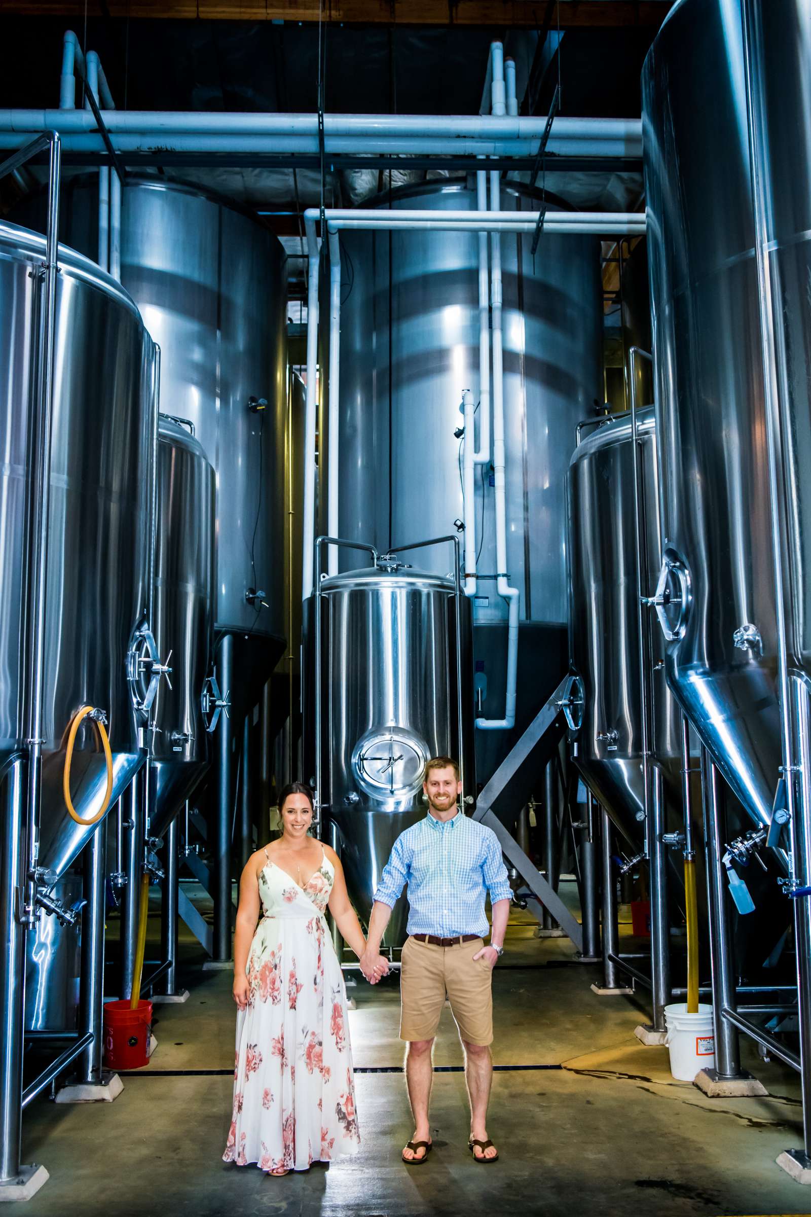 Green Flash Brewing Wedding, Stacey and Michael Wedding Photo #1 by True Photography