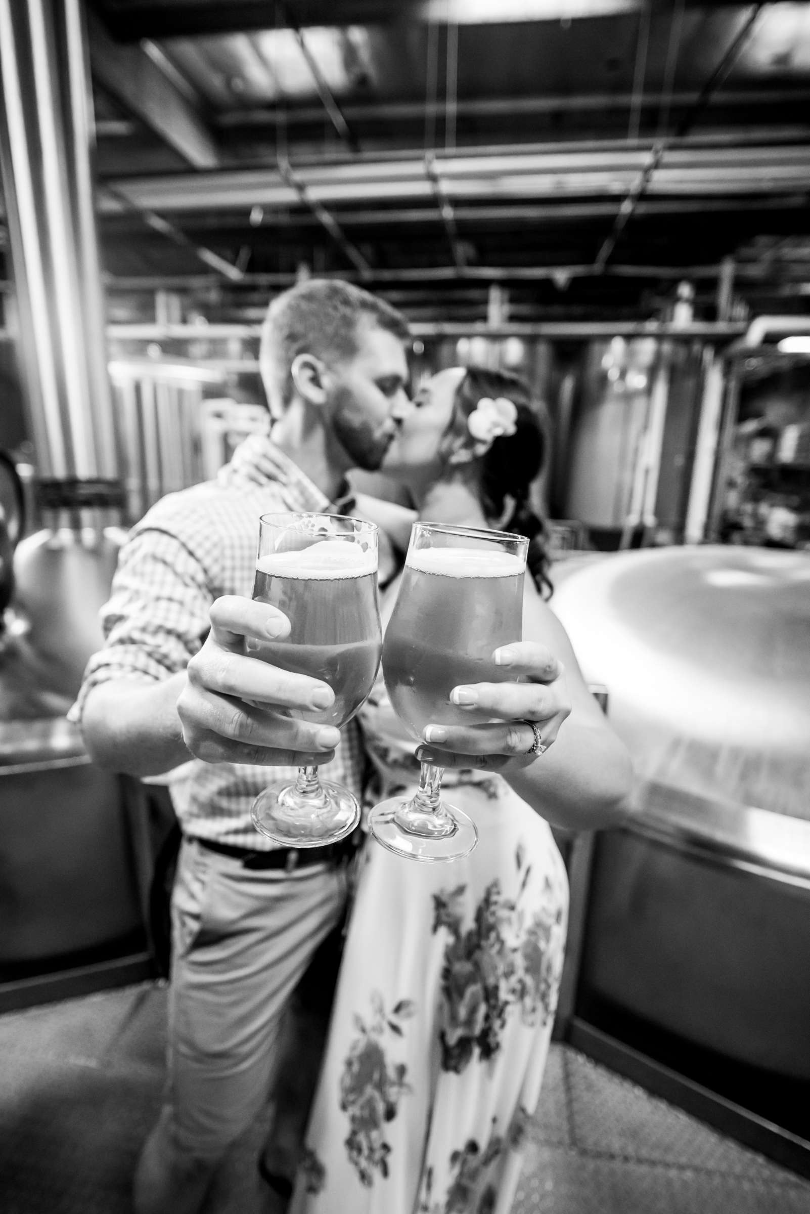 Green Flash Brewing Wedding, Stacey and Michael Wedding Photo #6 by True Photography