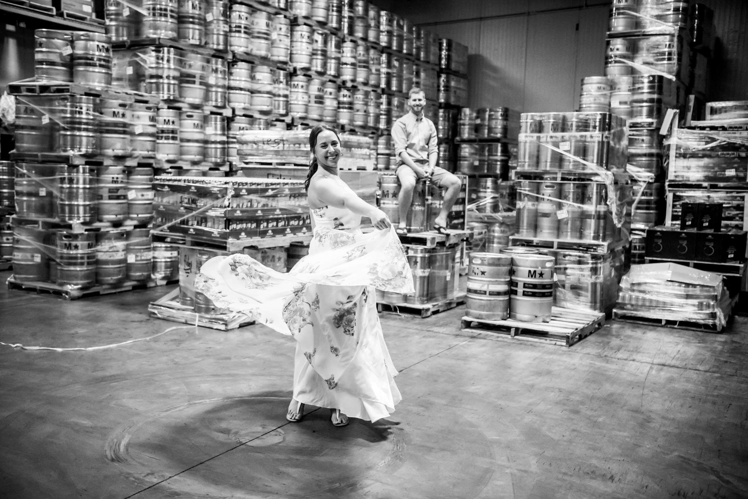 Green Flash Brewing Wedding, Stacey and Michael Wedding Photo #15 by True Photography