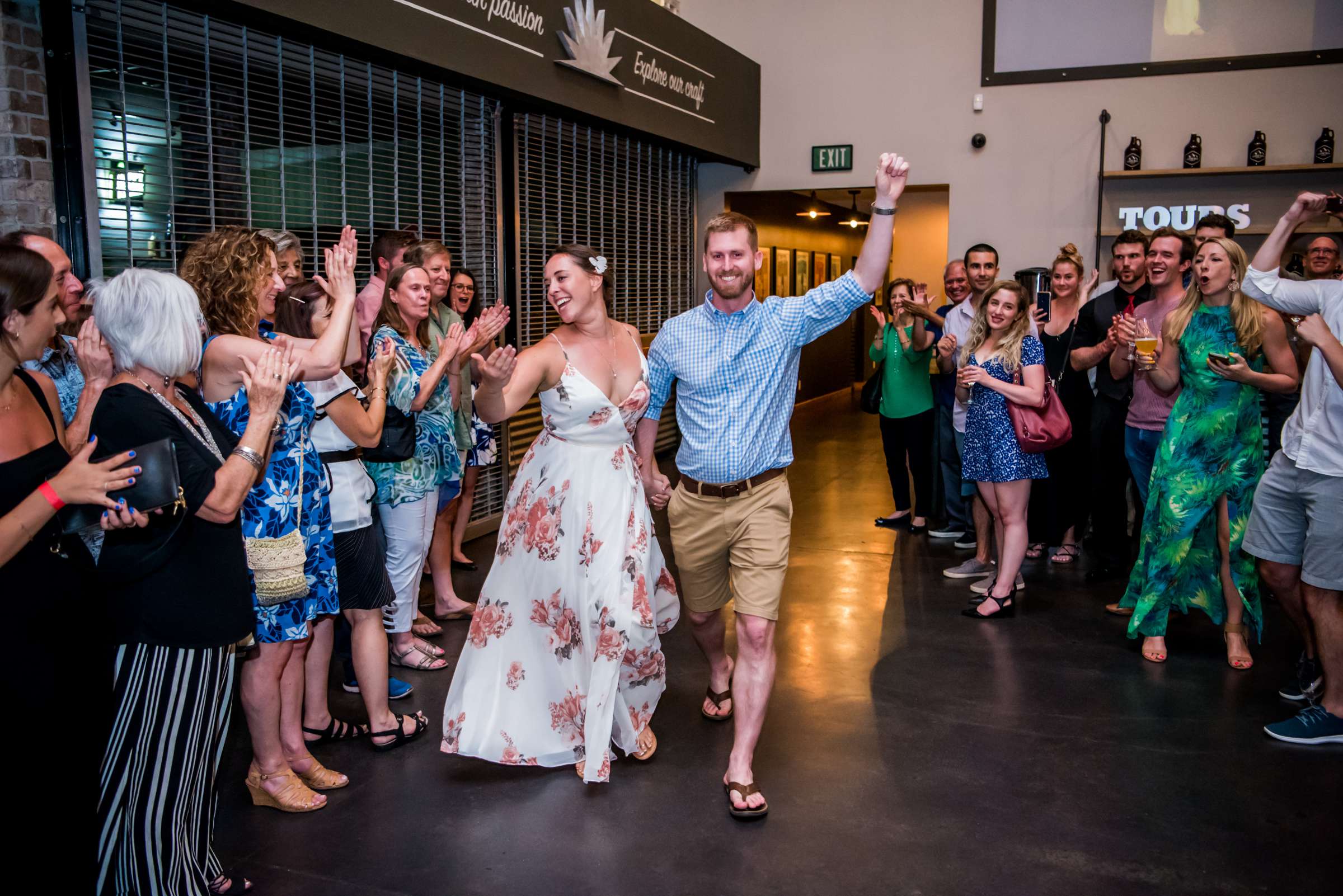 Green Flash Brewing Wedding, Stacey and Michael Wedding Photo #57 by True Photography