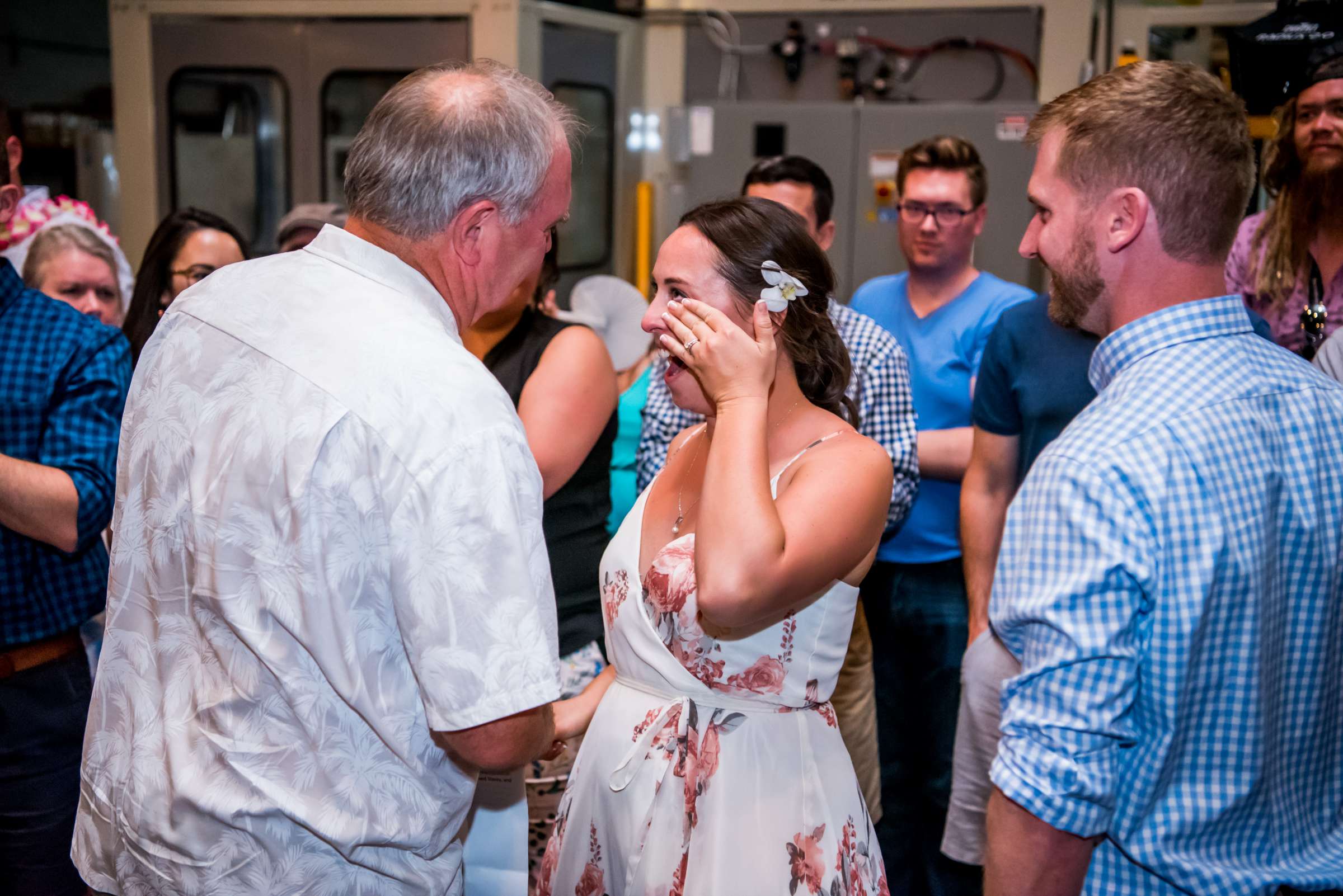 Green Flash Brewing Wedding, Stacey and Michael Wedding Photo #66 by True Photography