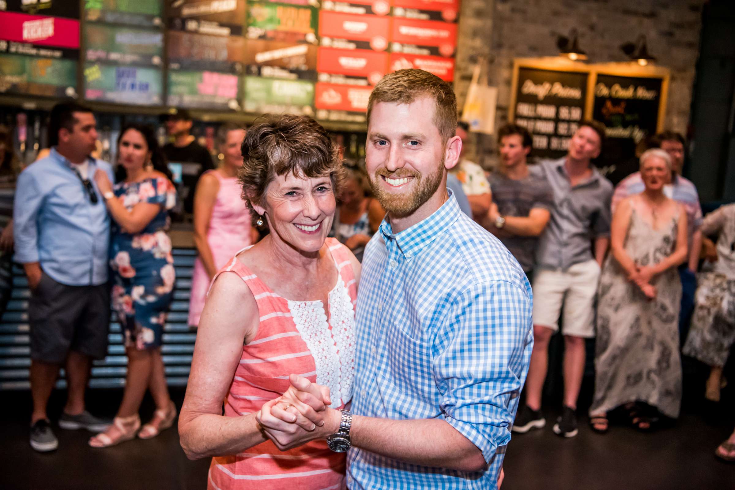 Green Flash Brewing Wedding, Stacey and Michael Wedding Photo #69 by True Photography