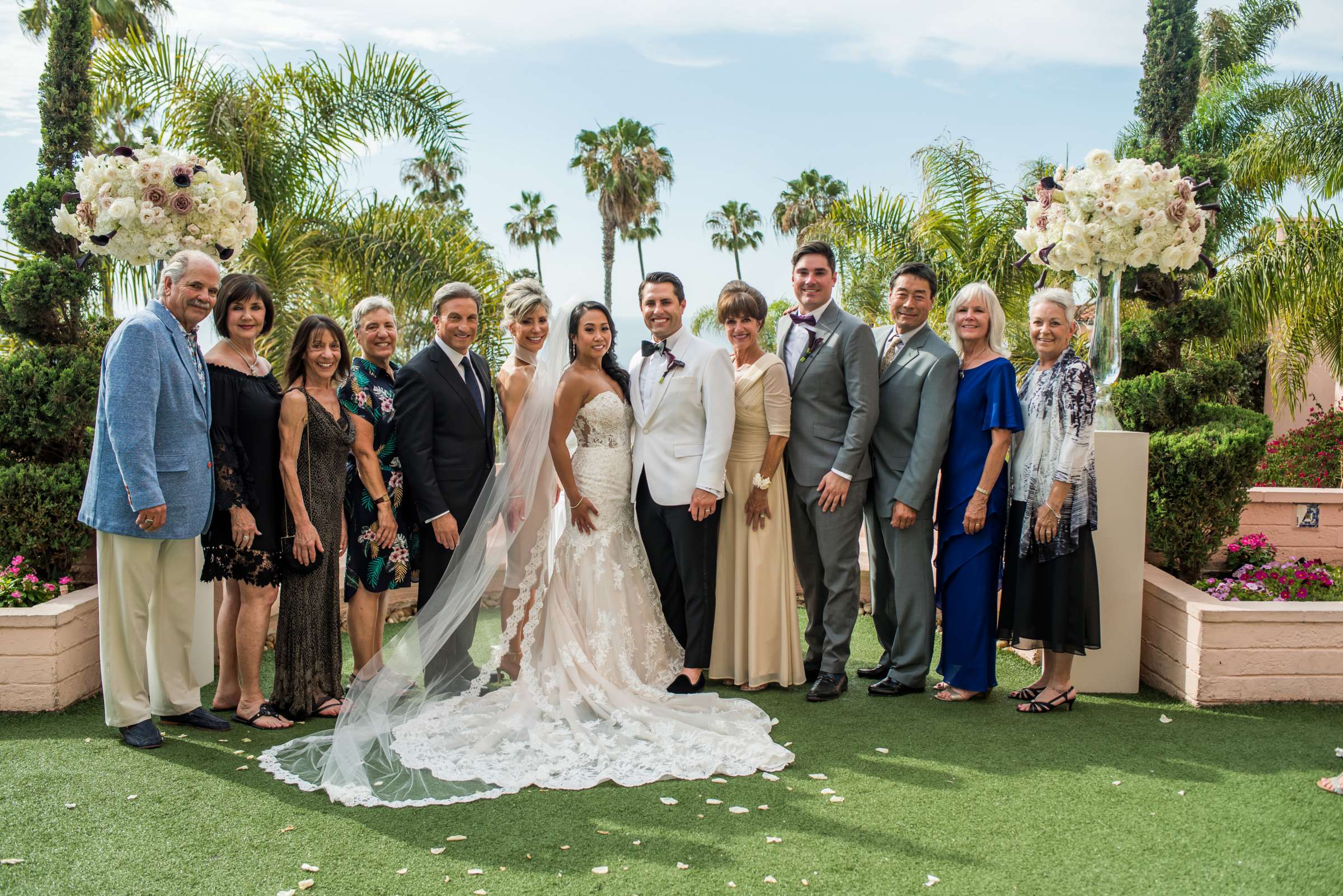 La Valencia Wedding coordinated by First Comes Love Weddings & Events, Juliene and Remington Wedding Photo #80 by True Photography