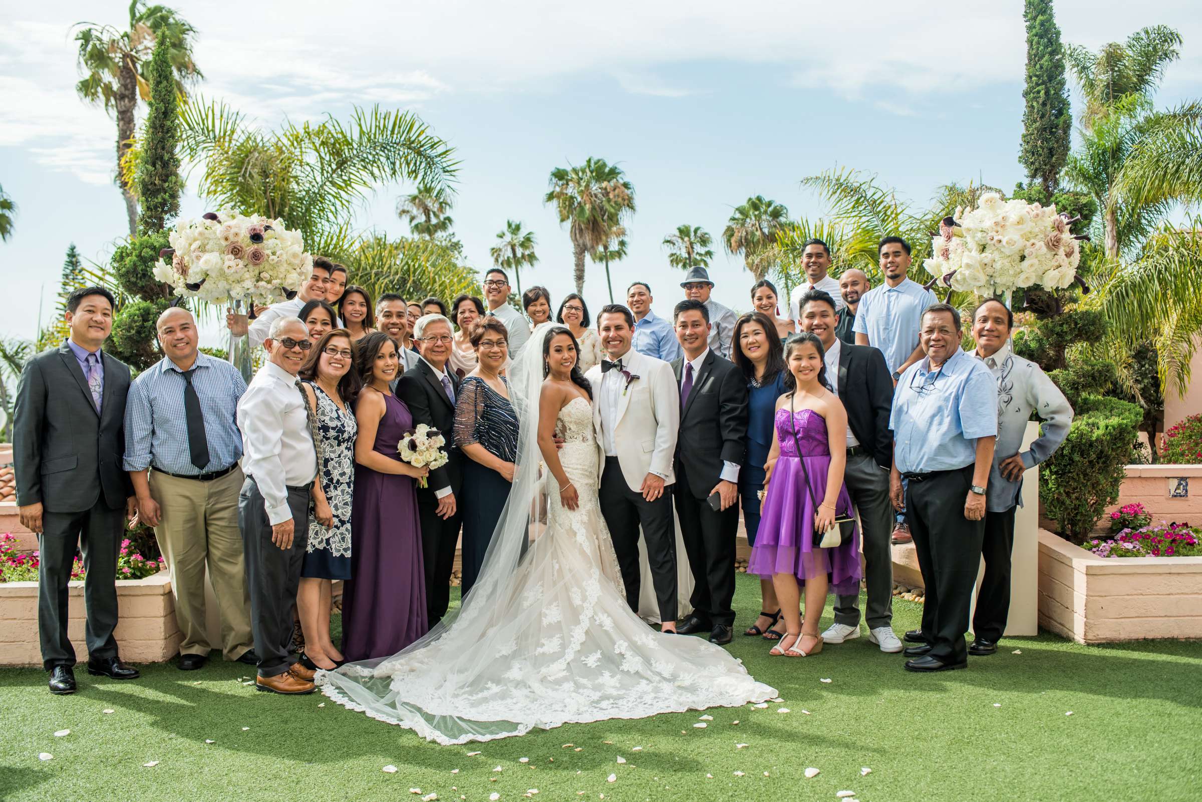 La Valencia Wedding coordinated by First Comes Love Weddings & Events, Juliene and Remington Wedding Photo #82 by True Photography