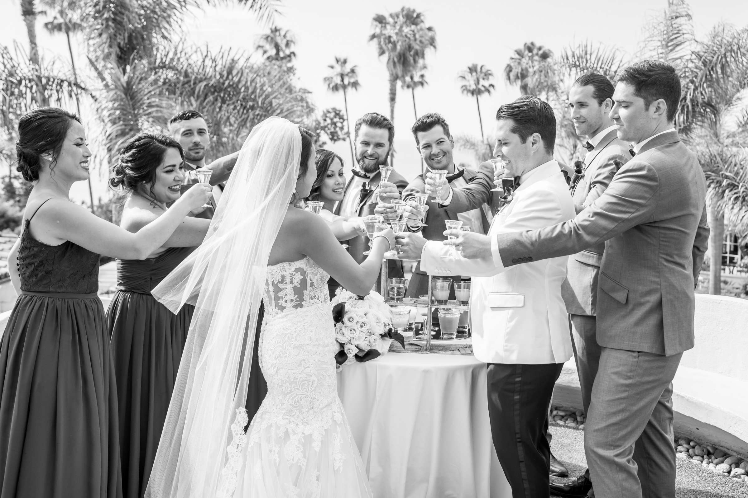 La Valencia Wedding coordinated by First Comes Love Weddings & Events, Juliene and Remington Wedding Photo #89 by True Photography