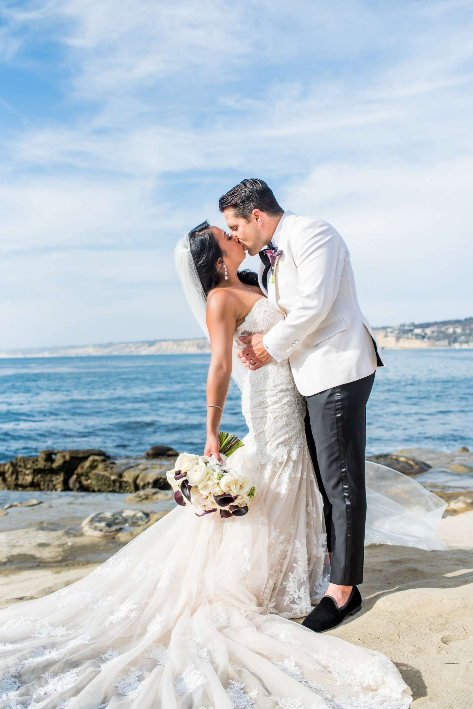 La Valencia Wedding coordinated by First Comes Love Weddings & Events, Juliene and Remington Wedding Photo #97 by True Photography