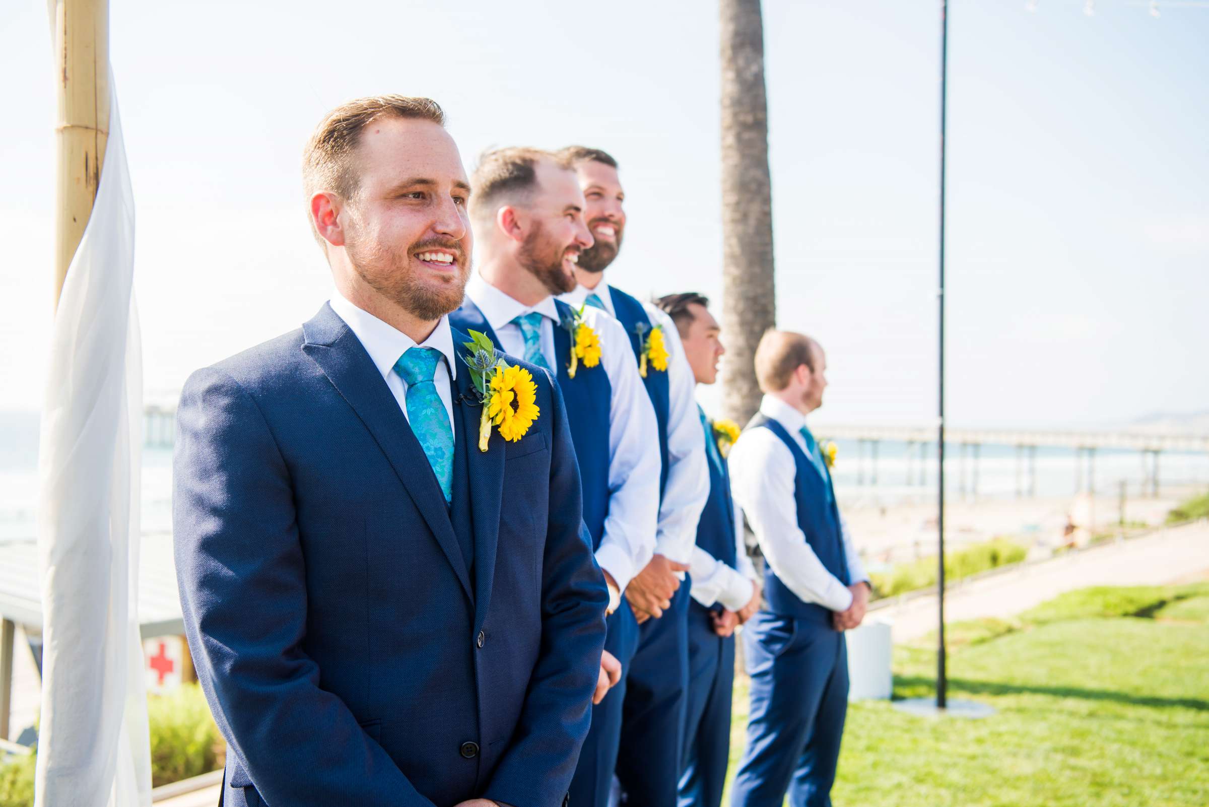 Scripps Seaside Forum Wedding coordinated by First Comes Love Weddings & Events, Emily and Casey Wedding Photo #82 by True Photography