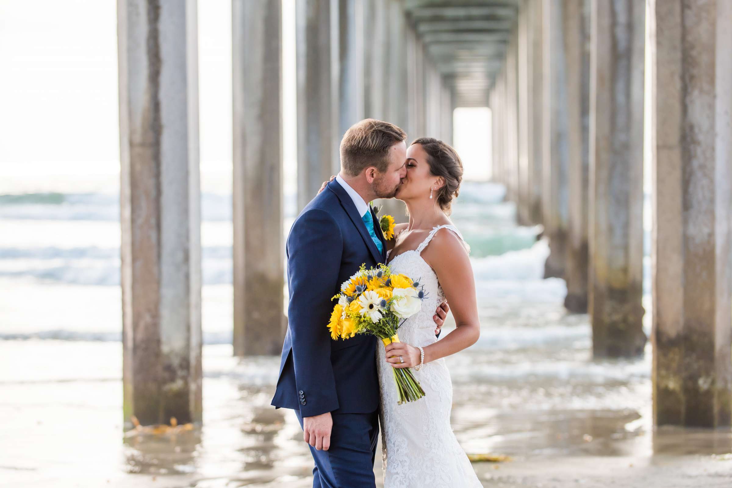 Scripps Seaside Forum Wedding coordinated by First Comes Love Weddings & Events, Emily and Casey Wedding Photo #101 by True Photography