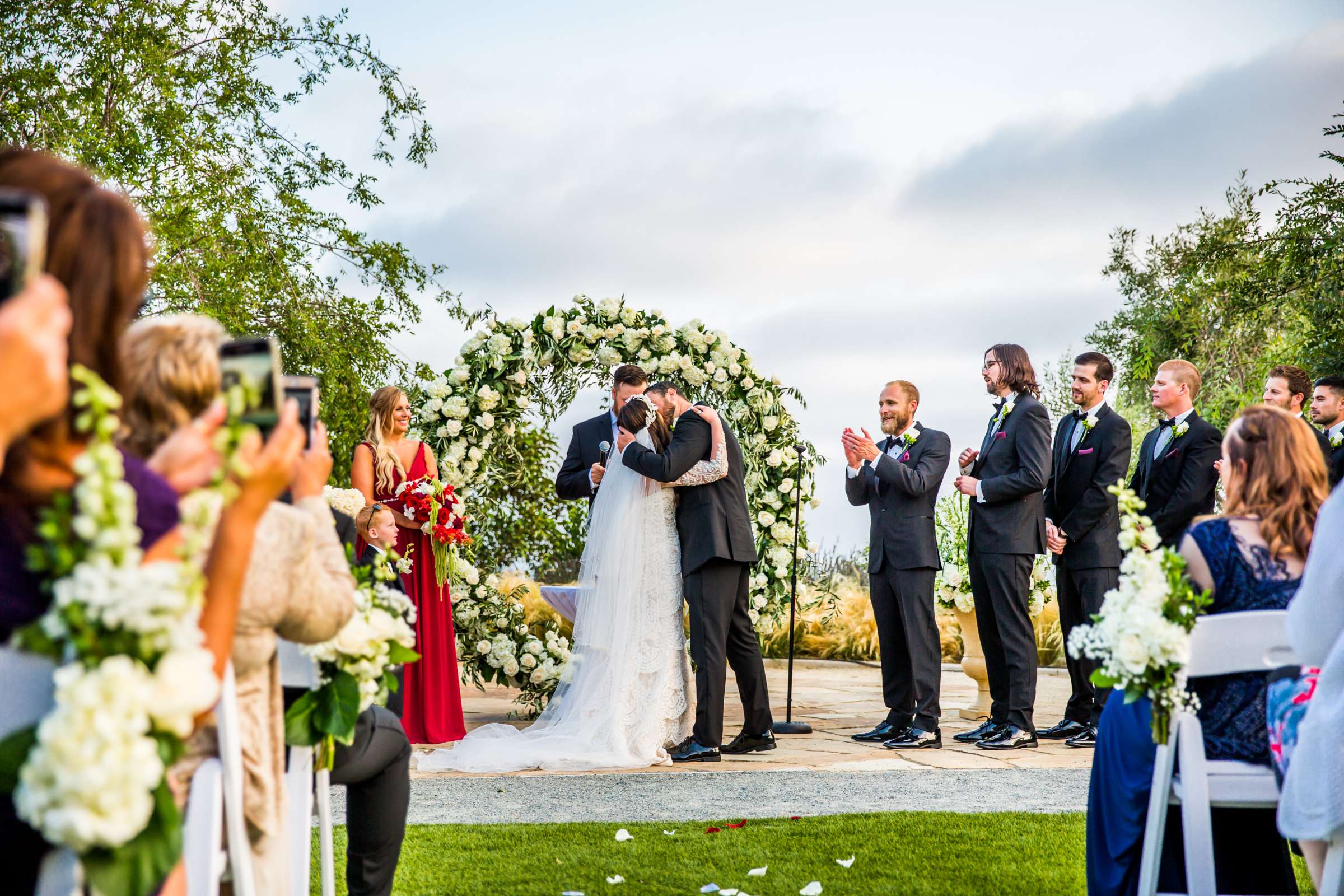 The Westin Carlsbad Resort and Spa Wedding coordinated by Red Letter Events, Danielle and Andrew Wedding Photo #80 by True Photography
