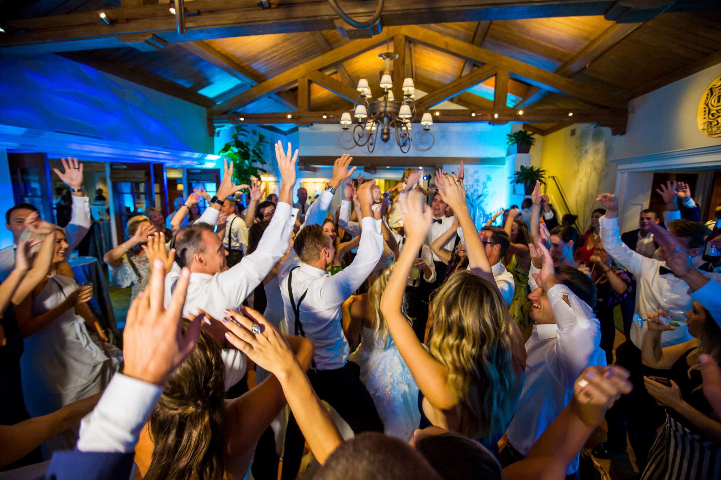 Dancing at La Jolla Country Club Wedding coordinated by A Maine Wedding, Megan and John Wedding Photo #28 by True Photography