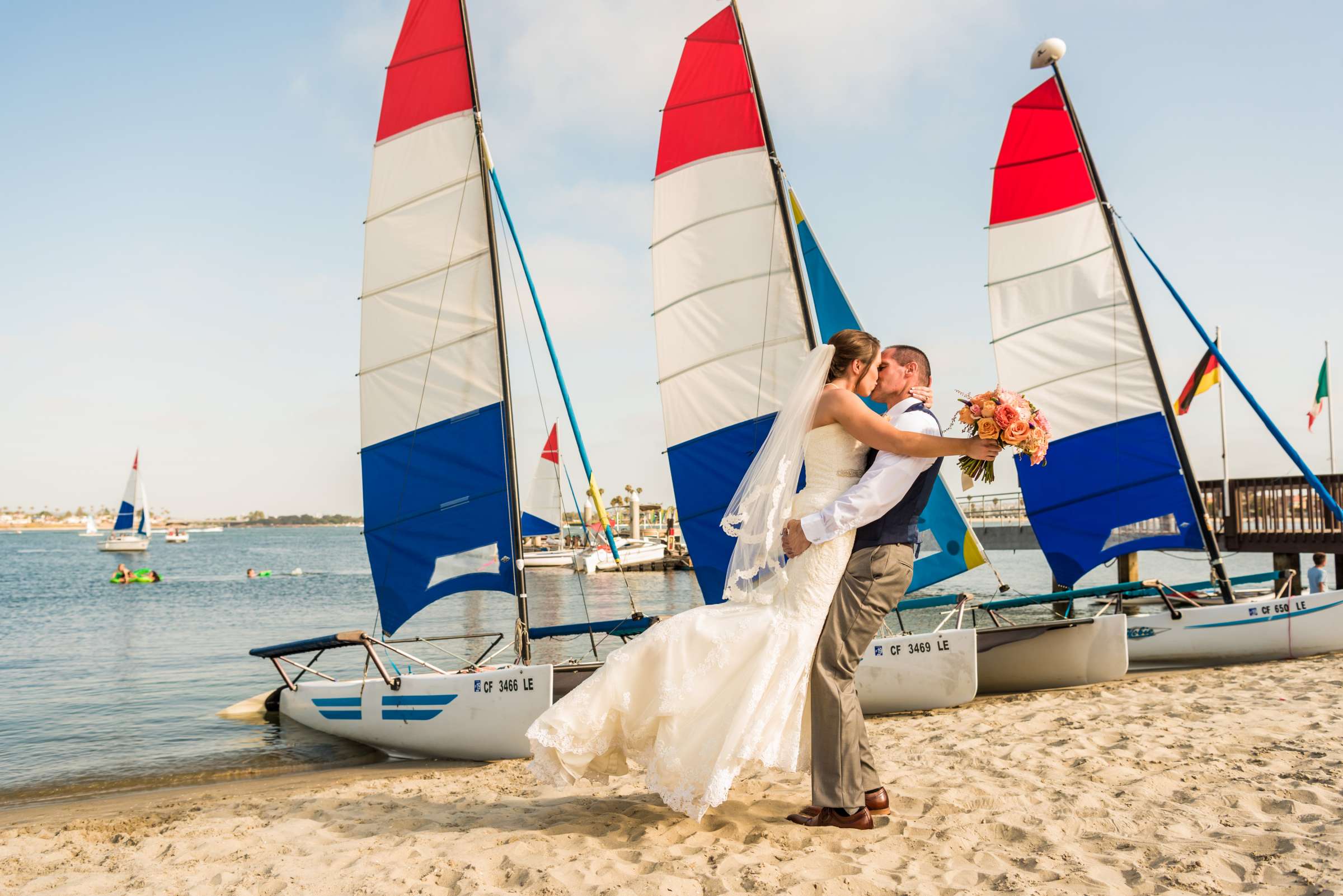 Catamaran Resort Wedding coordinated by Bluestocking Weddings & Events, Ashley and Brock Wedding Photo #487763 by True Photography