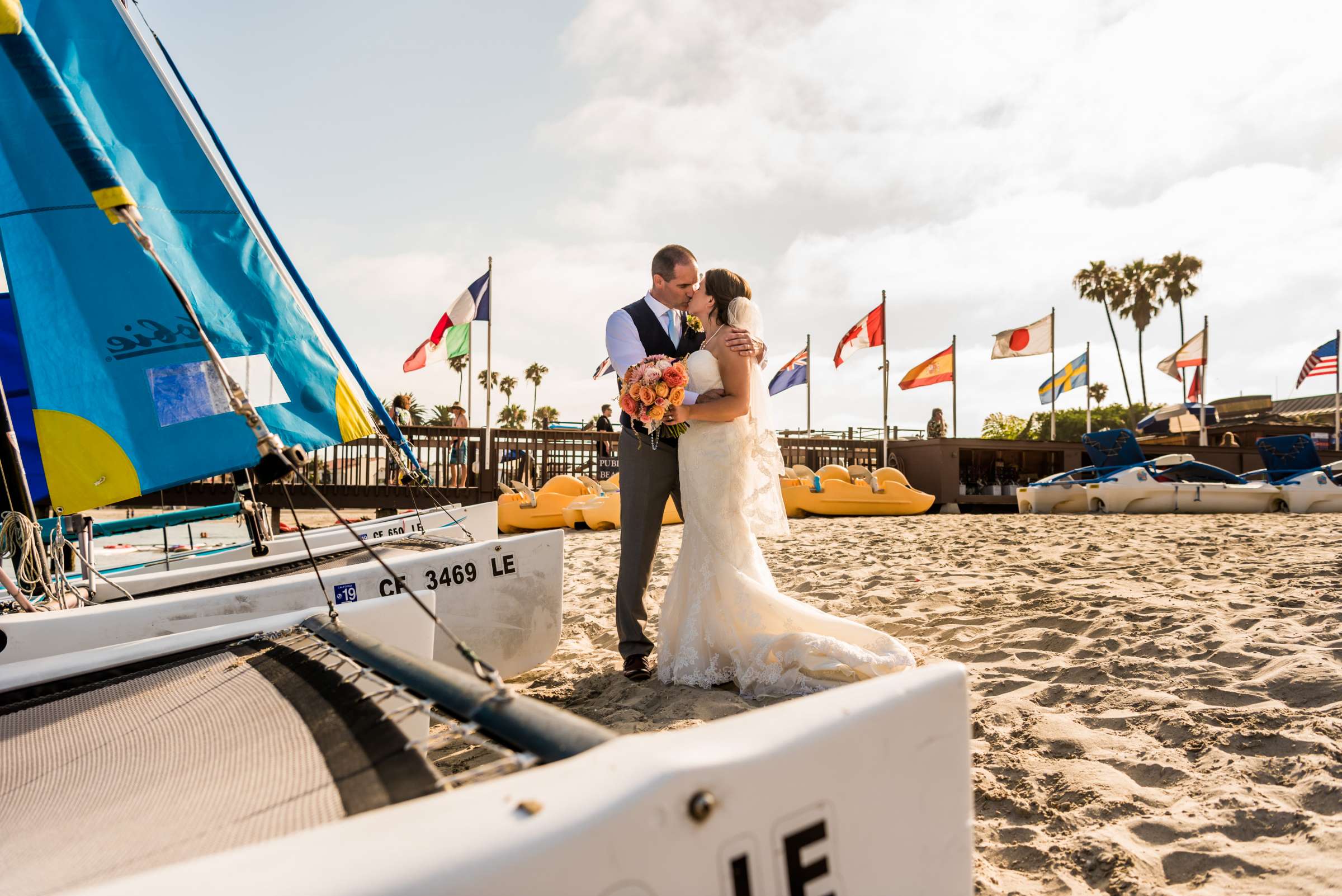 Catamaran Resort Wedding coordinated by Bluestocking Weddings & Events, Ashley and Brock Wedding Photo #487847 by True Photography