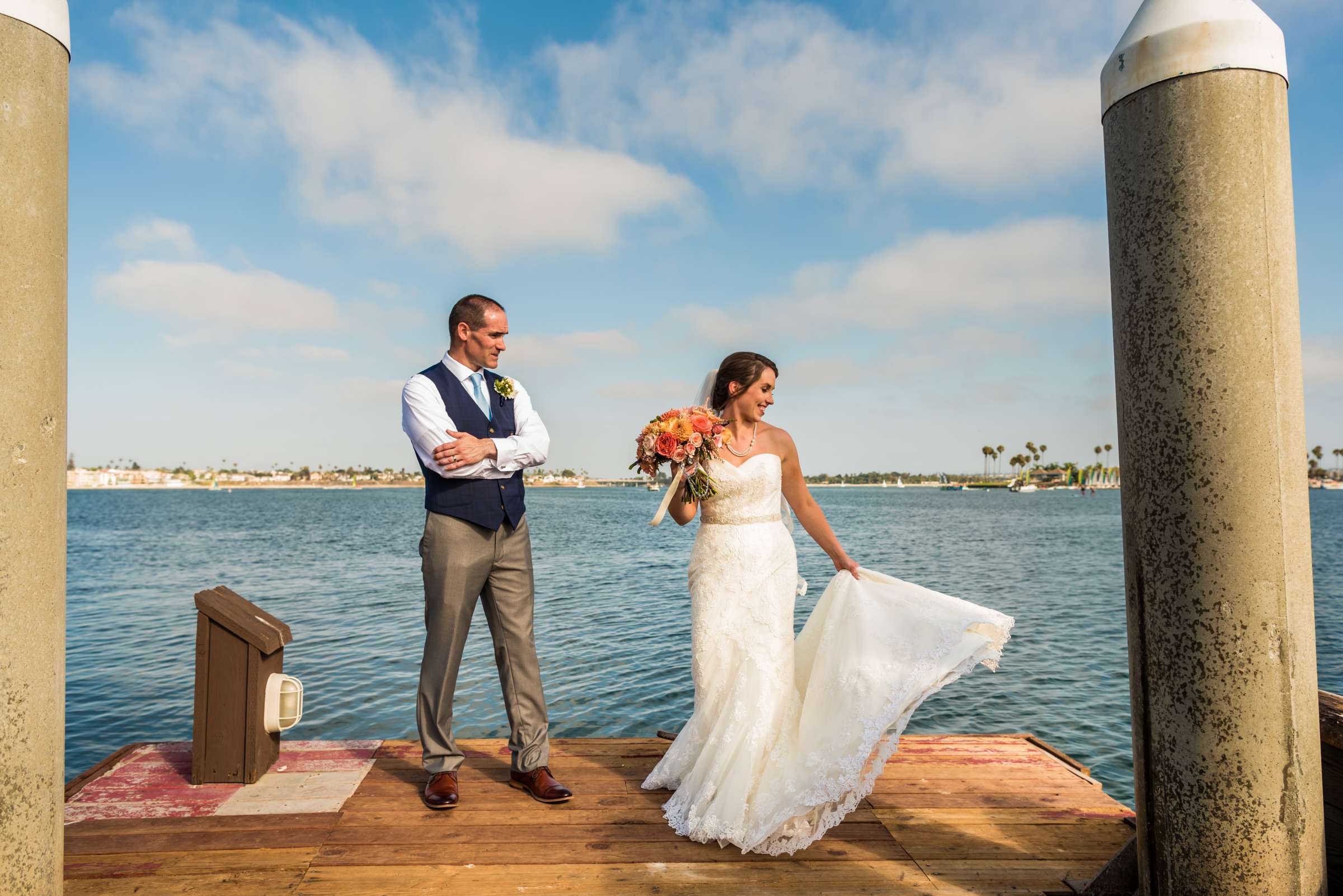 Catamaran Resort Wedding coordinated by Bluestocking Weddings & Events, Ashley and Brock Wedding Photo #487852 by True Photography
