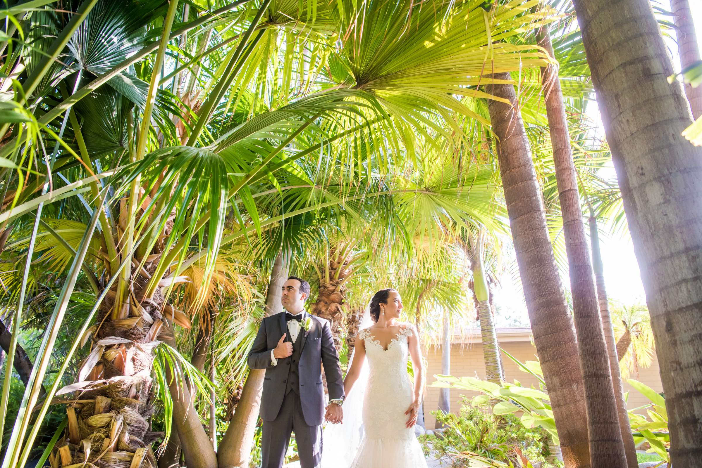 Tropical at Bahia Hotel Wedding coordinated by Events Inspired SD, Kathy and TJ Wedding Photo #15 by True Photography