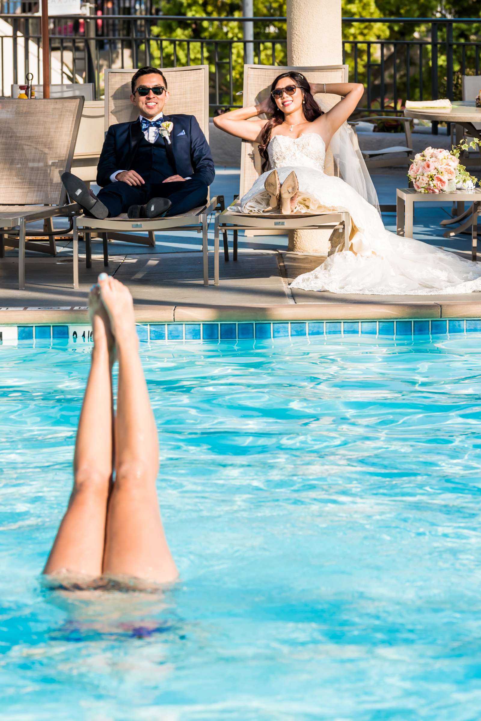 Loews Coronado Bay Resort Wedding coordinated by Aficial Events, Kellyn and Dwight Wedding Photo #491768 by True Photography