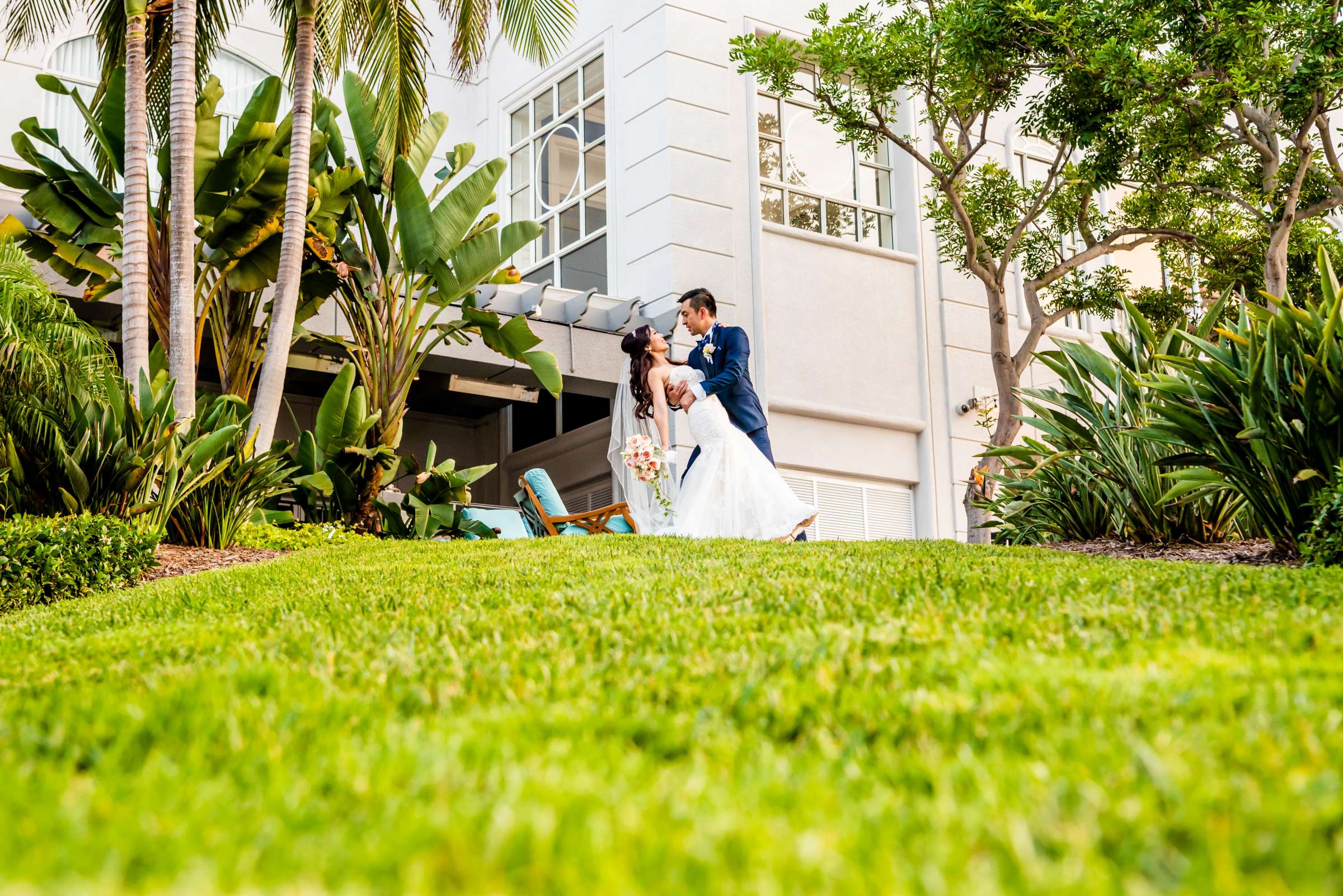 Loews Coronado Bay Resort Wedding coordinated by Aficial Events, Kellyn and Dwight Wedding Photo #491790 by True Photography