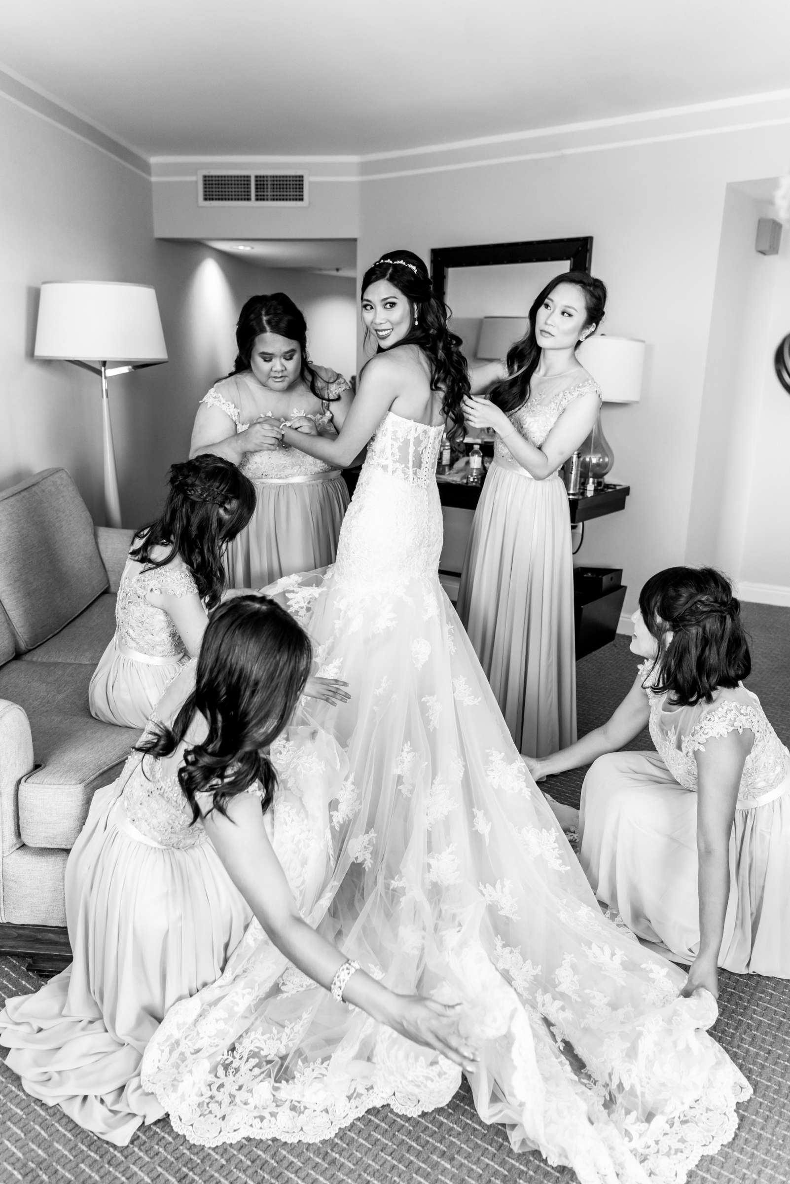 Loews Coronado Bay Resort Wedding coordinated by Aficial Events, Kellyn and Dwight Wedding Photo #491849 by True Photography