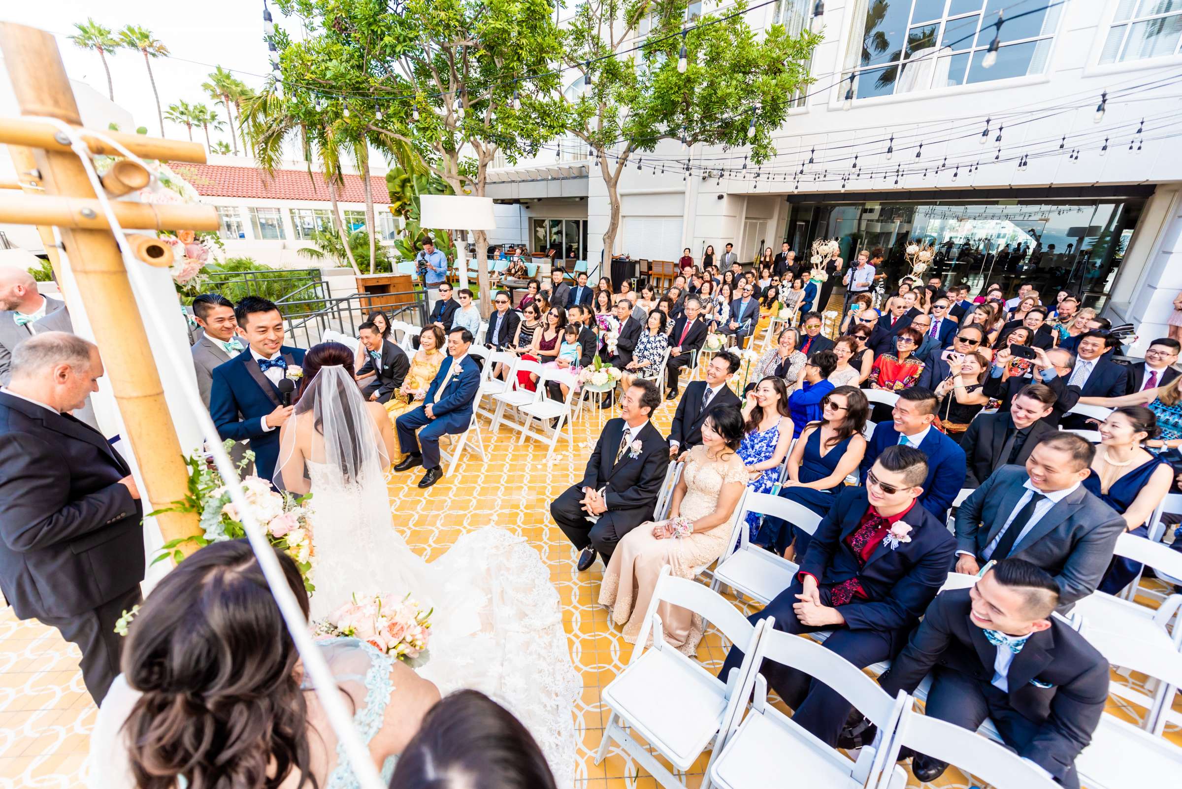 Loews Coronado Bay Resort Wedding coordinated by Aficial Events, Kellyn and Dwight Wedding Photo #491882 by True Photography