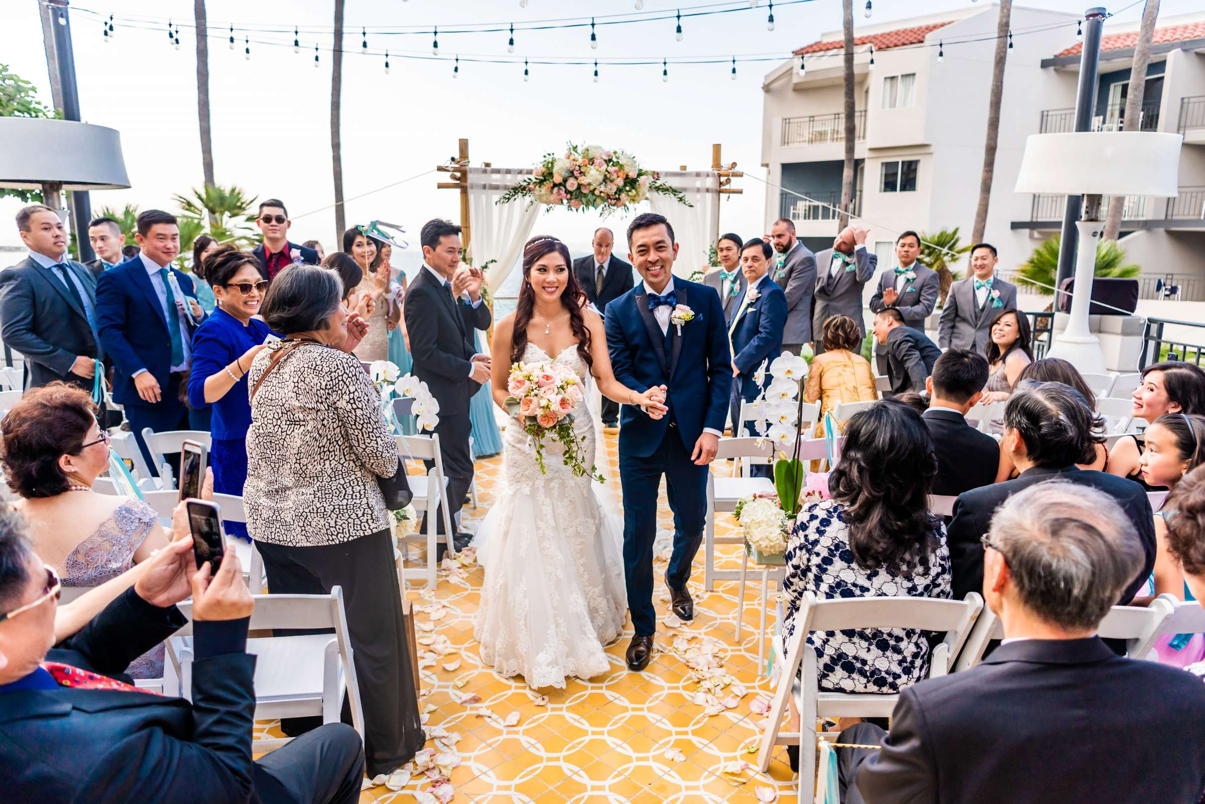 Loews Coronado Bay Resort Wedding coordinated by Aficial Events, Kellyn and Dwight Wedding Photo #491889 by True Photography