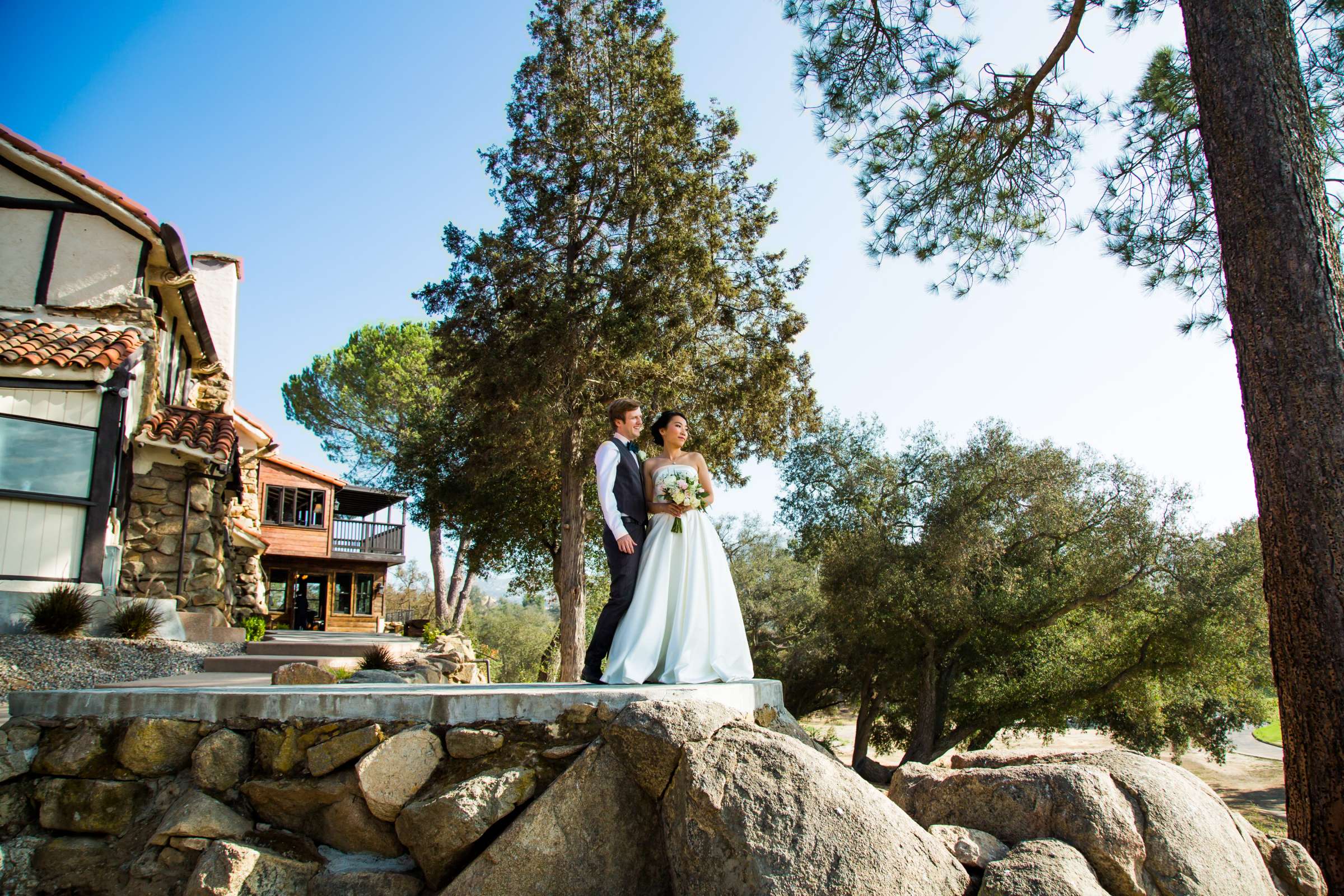 Mt Woodson Castle Wedding, Xinyu and Lyle Wedding Photo #48 by True Photography