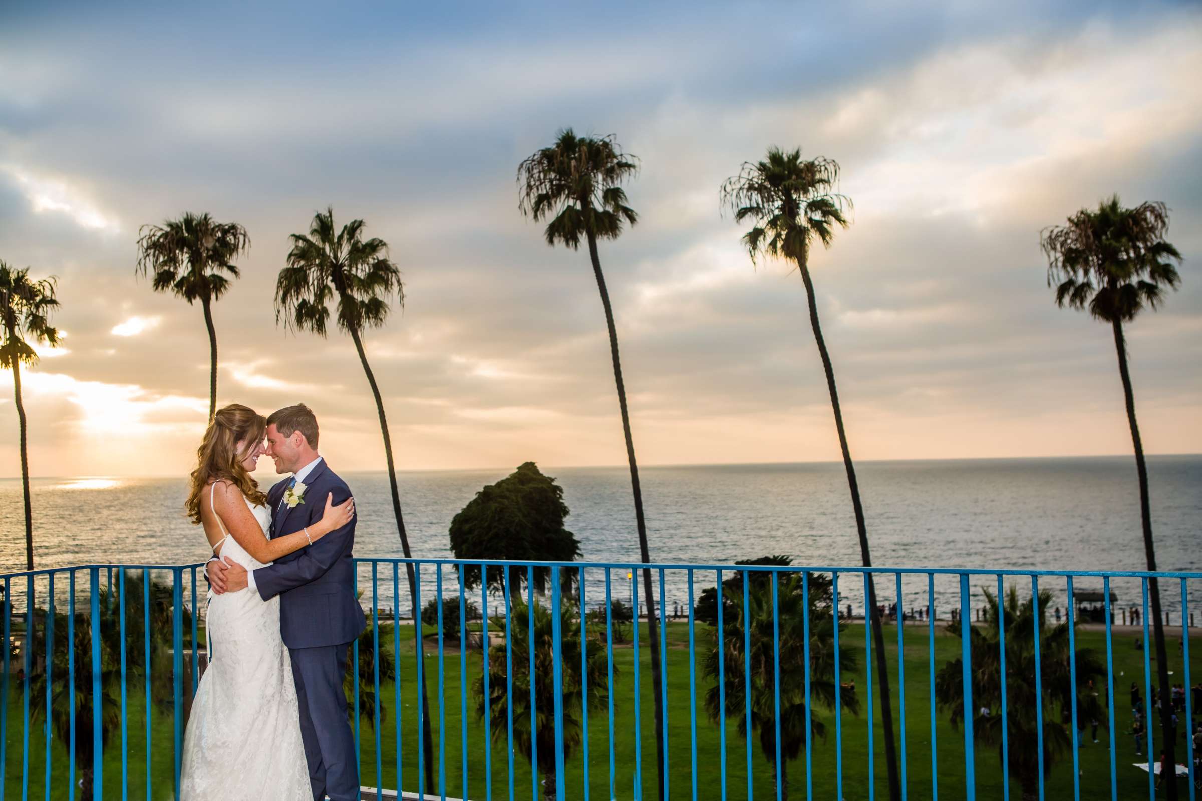 La Jolla Cove Rooftop Wedding, Carly and Jonathan Wedding Photo #2 by True Photography