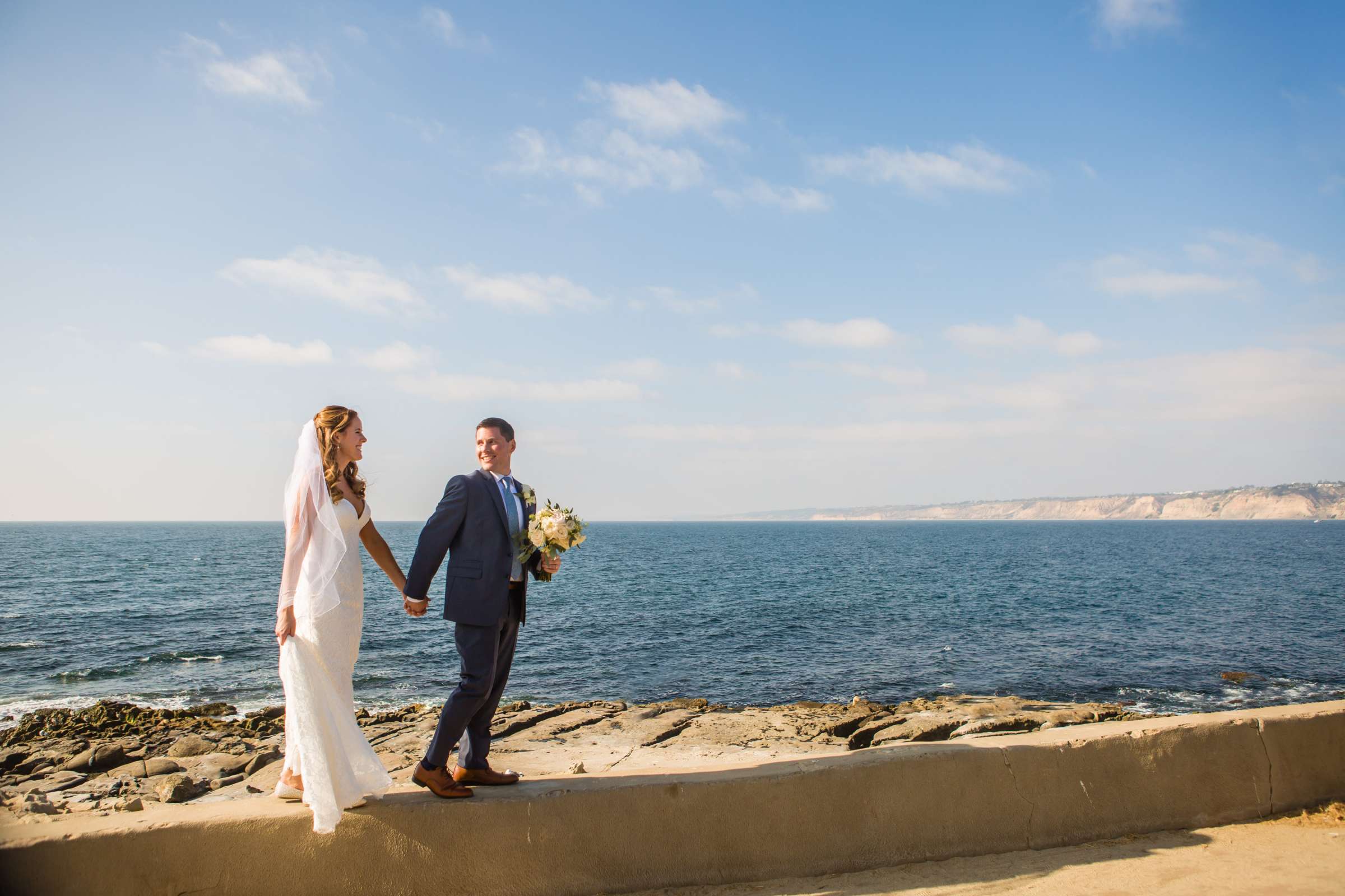 La Jolla Cove Rooftop Wedding, Carly and Jonathan Wedding Photo #5 by True Photography