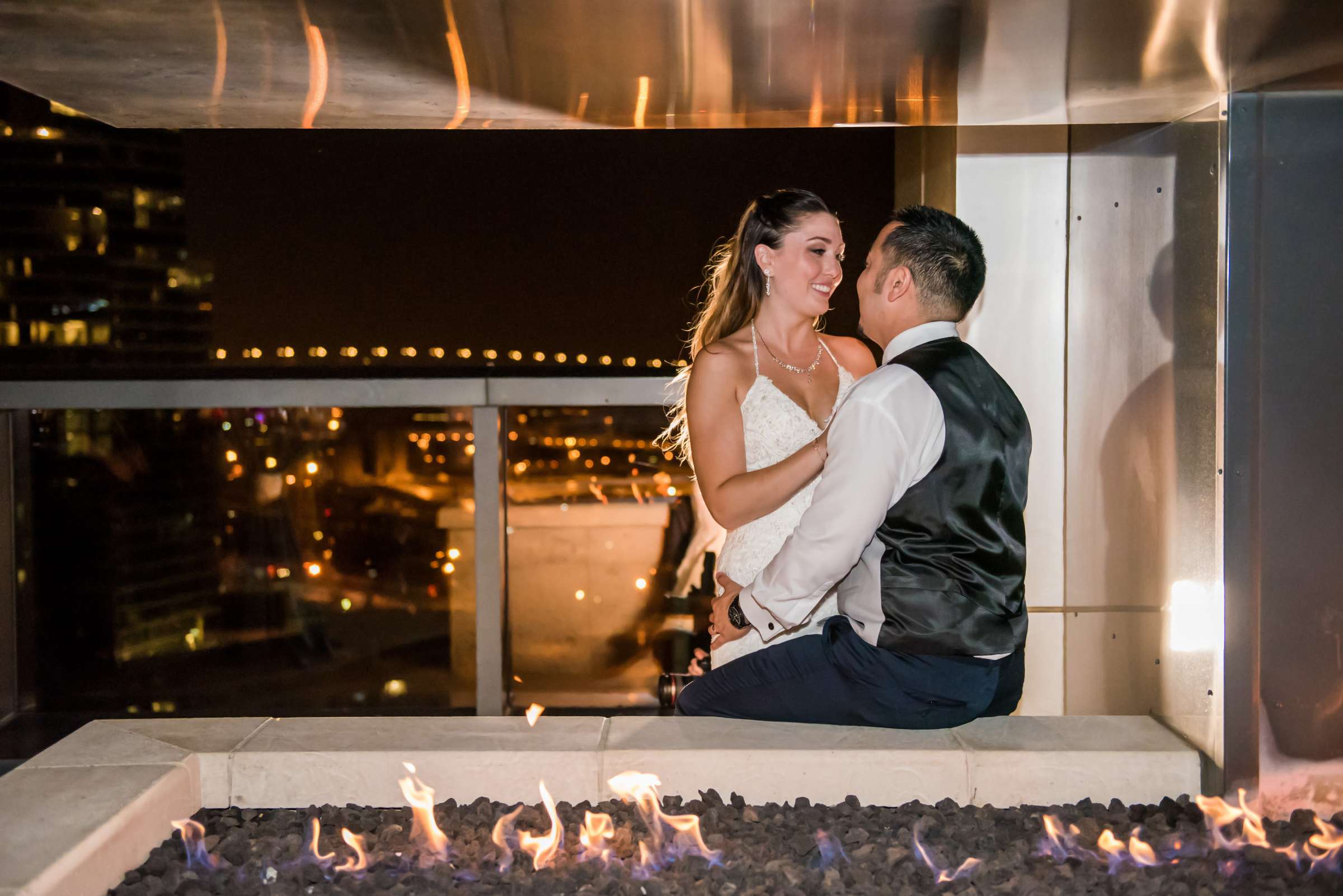 Hilton San Diego Bayfront Wedding, Roxane and Jay Wedding Photo #16 by True Photography