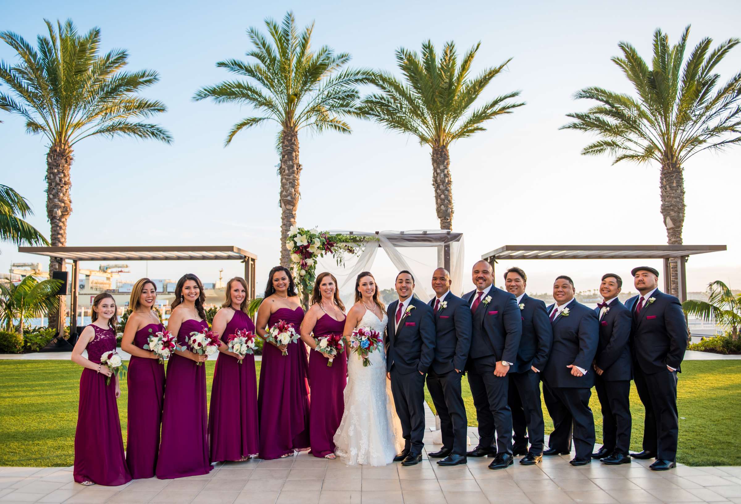 Hilton San Diego Bayfront Wedding, Roxane and Jay Wedding Photo #81 by True Photography