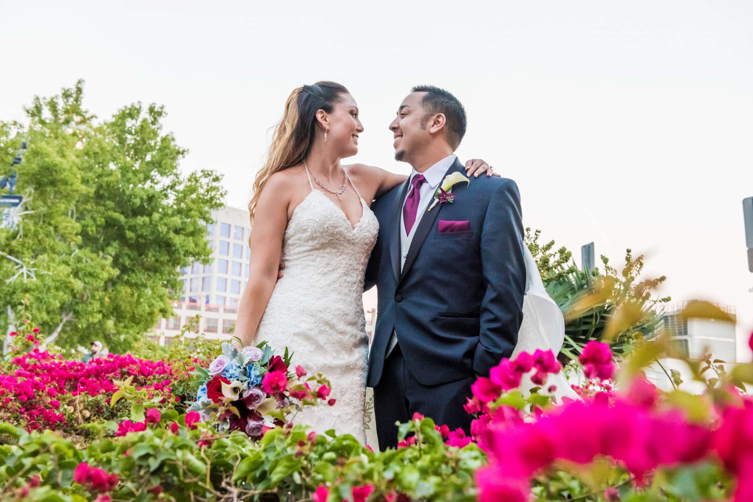 Hilton San Diego Bayfront Wedding, Roxane and Jay Wedding Photo #86 by True Photography
