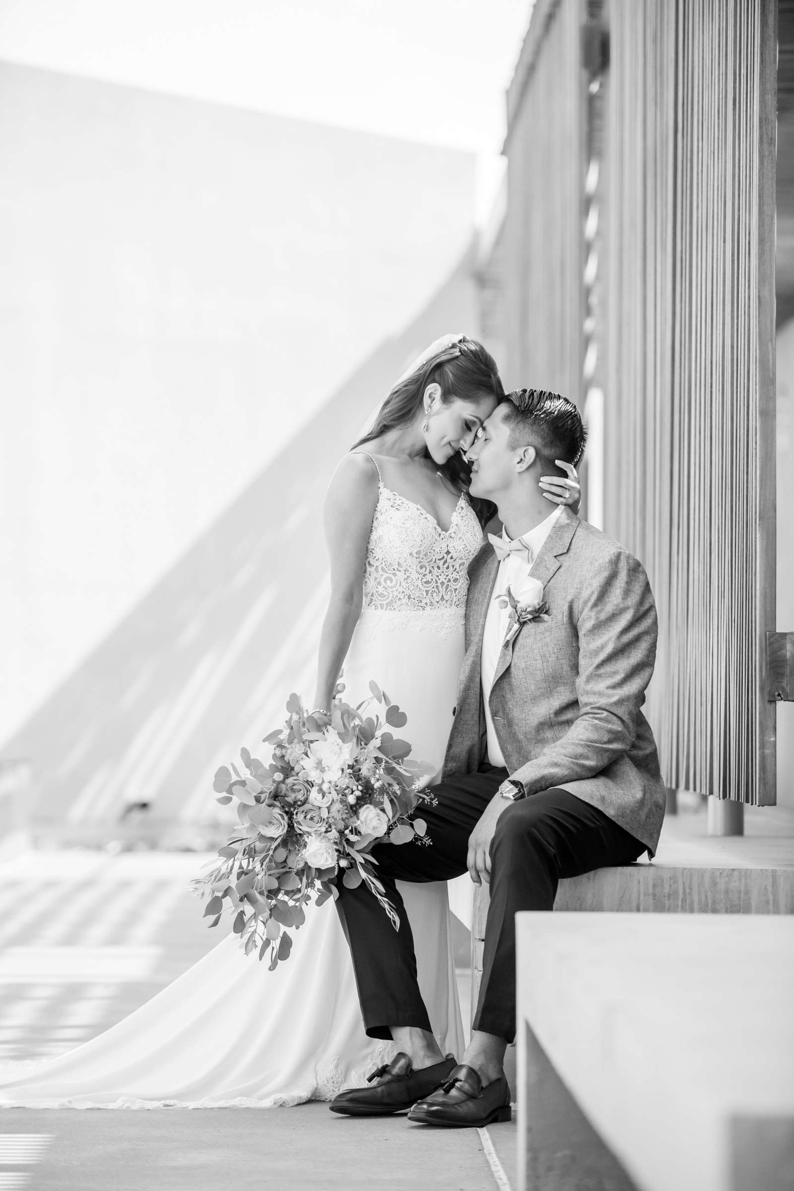 Scripps Seaside Forum Wedding, Deann and Oscar Wedding Photo #58 by True Photography