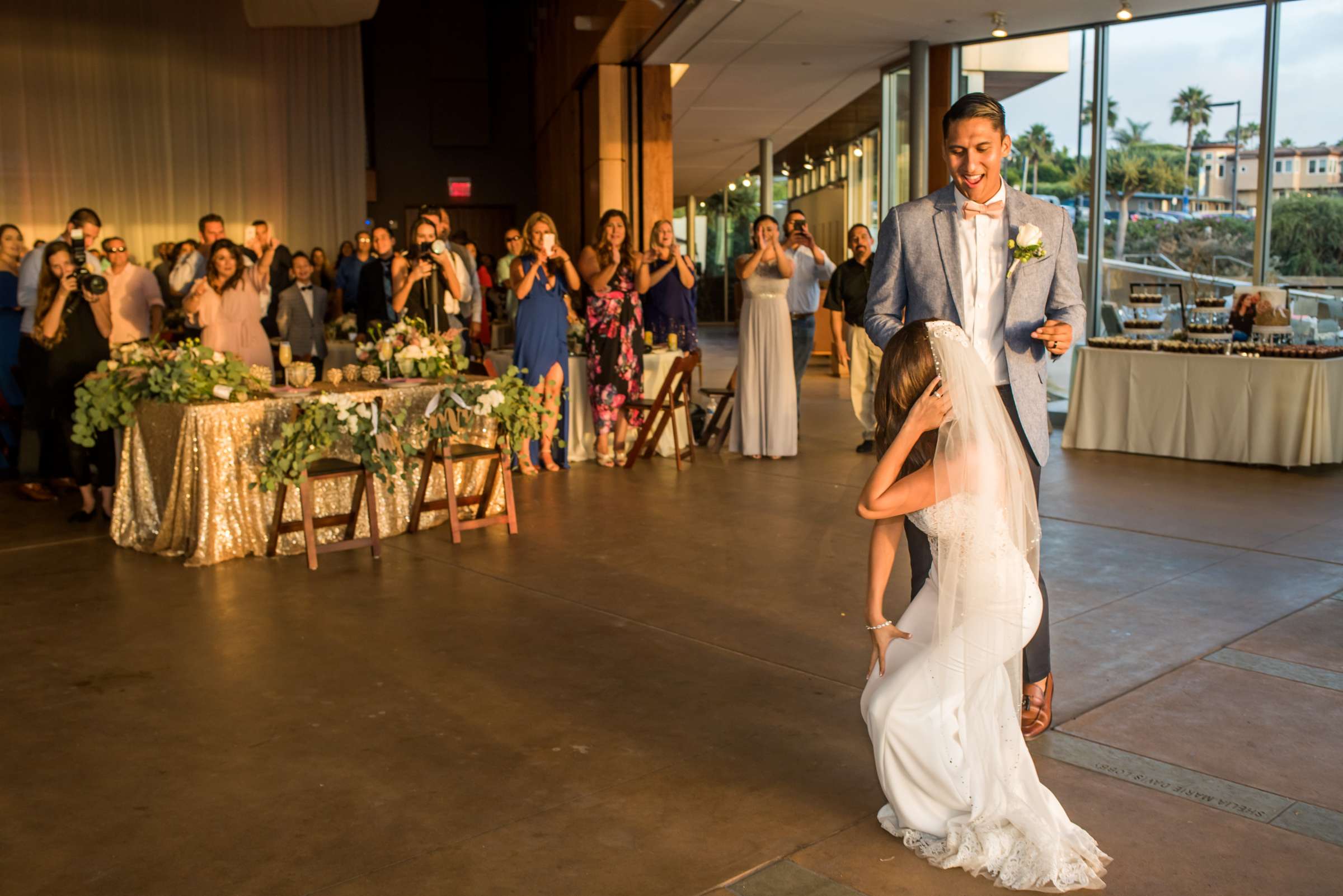 Scripps Seaside Forum Wedding, Deann and Oscar Wedding Photo #113 by True Photography