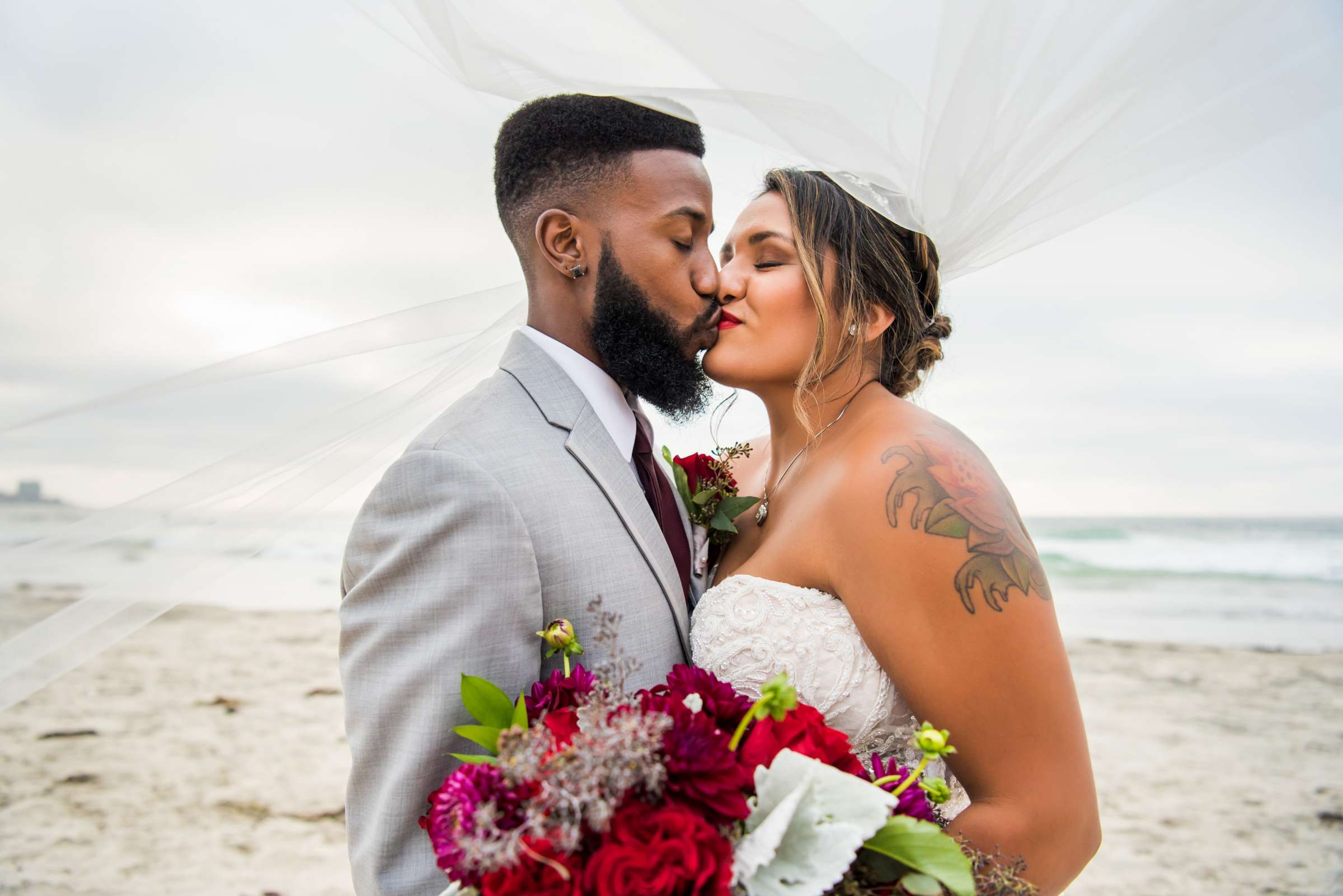 Scripps Seaside Forum Wedding coordinated by Love Always Planning, Frankie and Christy Wedding Photo #2 by True Photography