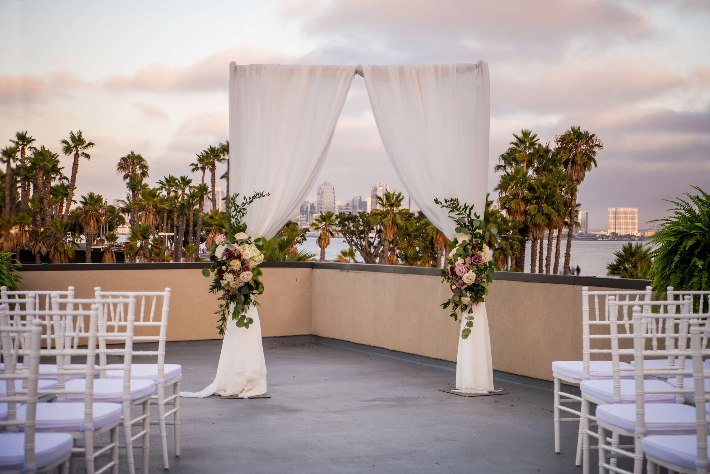 Harbor View Loft Wedding coordinated by Personal Touch Dining, Beautiful Skyline Location Wedding Photo #5 by True Photography