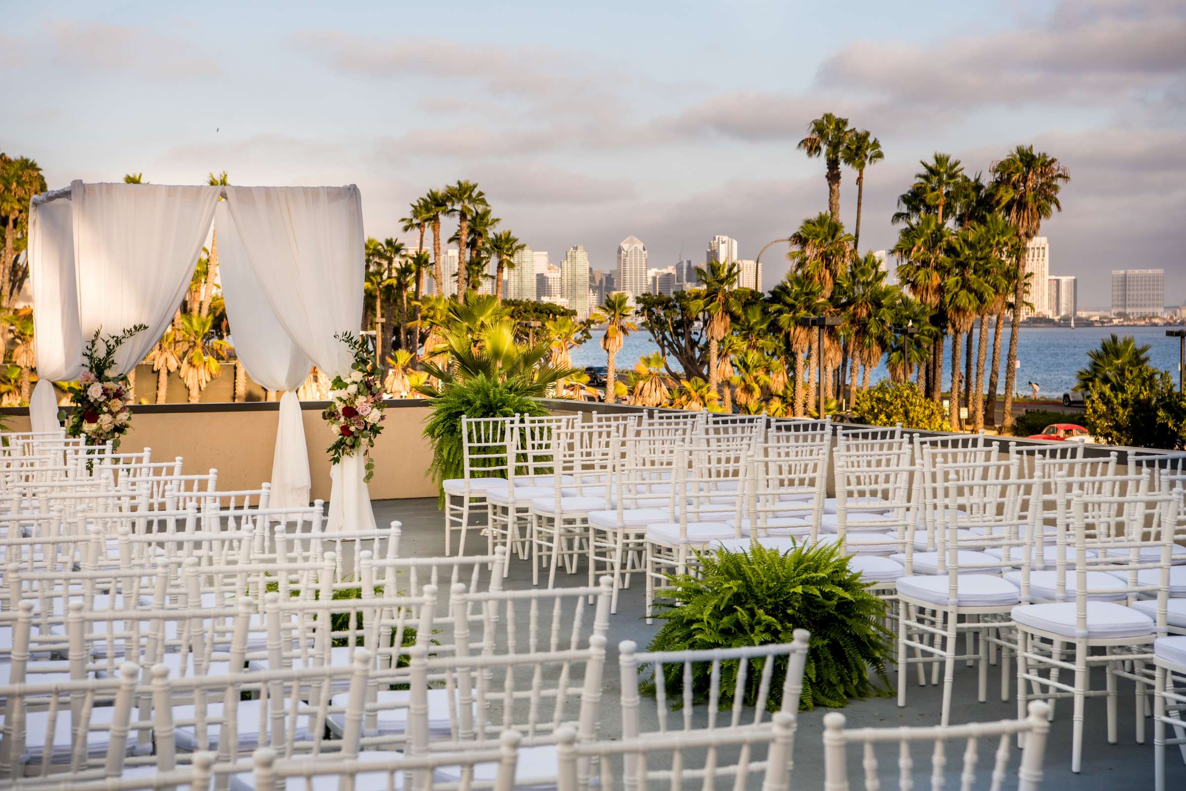 Harbor View Loft Wedding coordinated by Personal Touch Dining, Beautiful Skyline Location Wedding Photo #46 by True Photography
