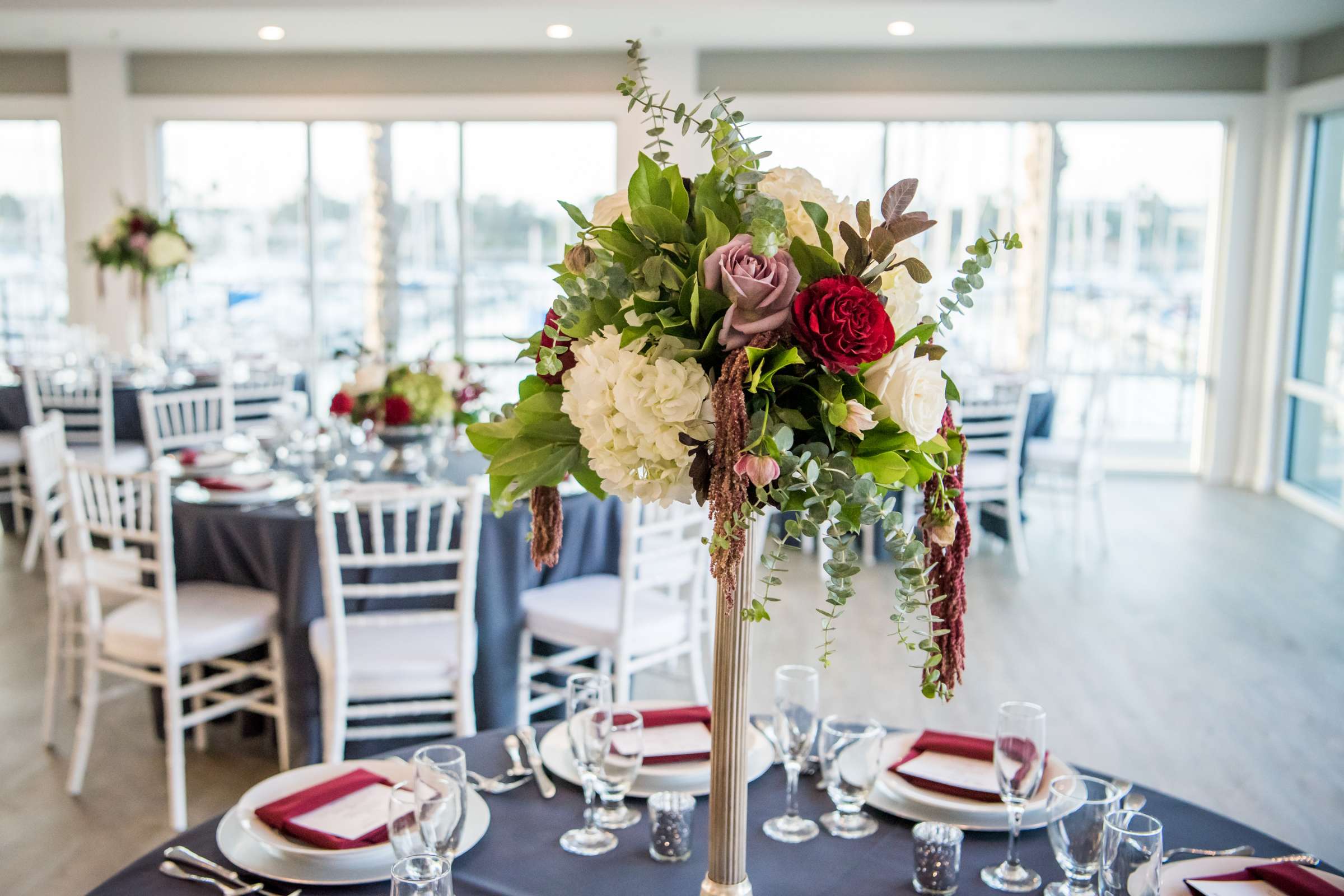Harbor View Loft Wedding coordinated by Personal Touch Dining, Beautiful Skyline Location Wedding Photo #50 by True Photography