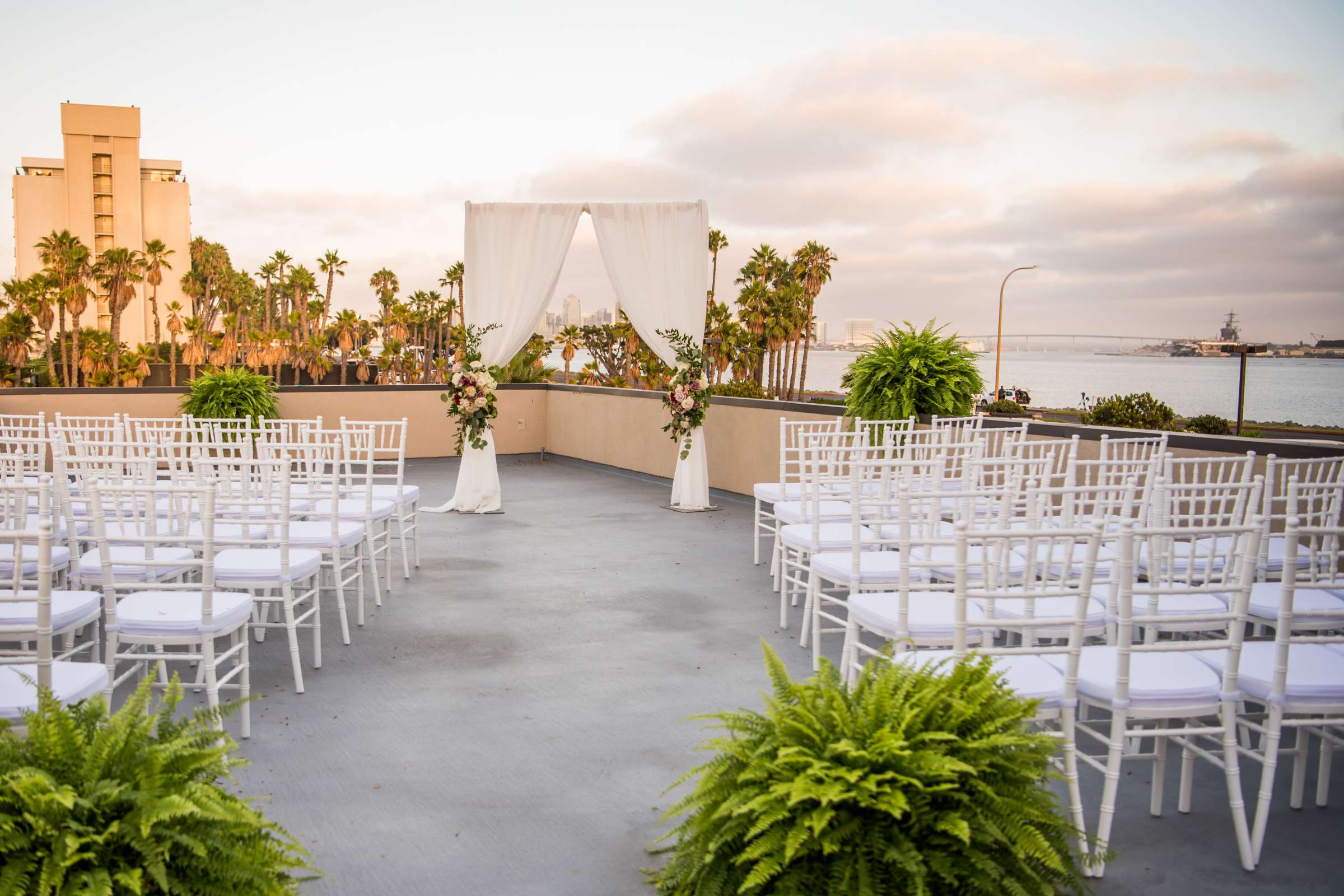 Harbor View Loft Wedding coordinated by Personal Touch Dining, Beautiful Skyline Location Wedding Photo #54 by True Photography