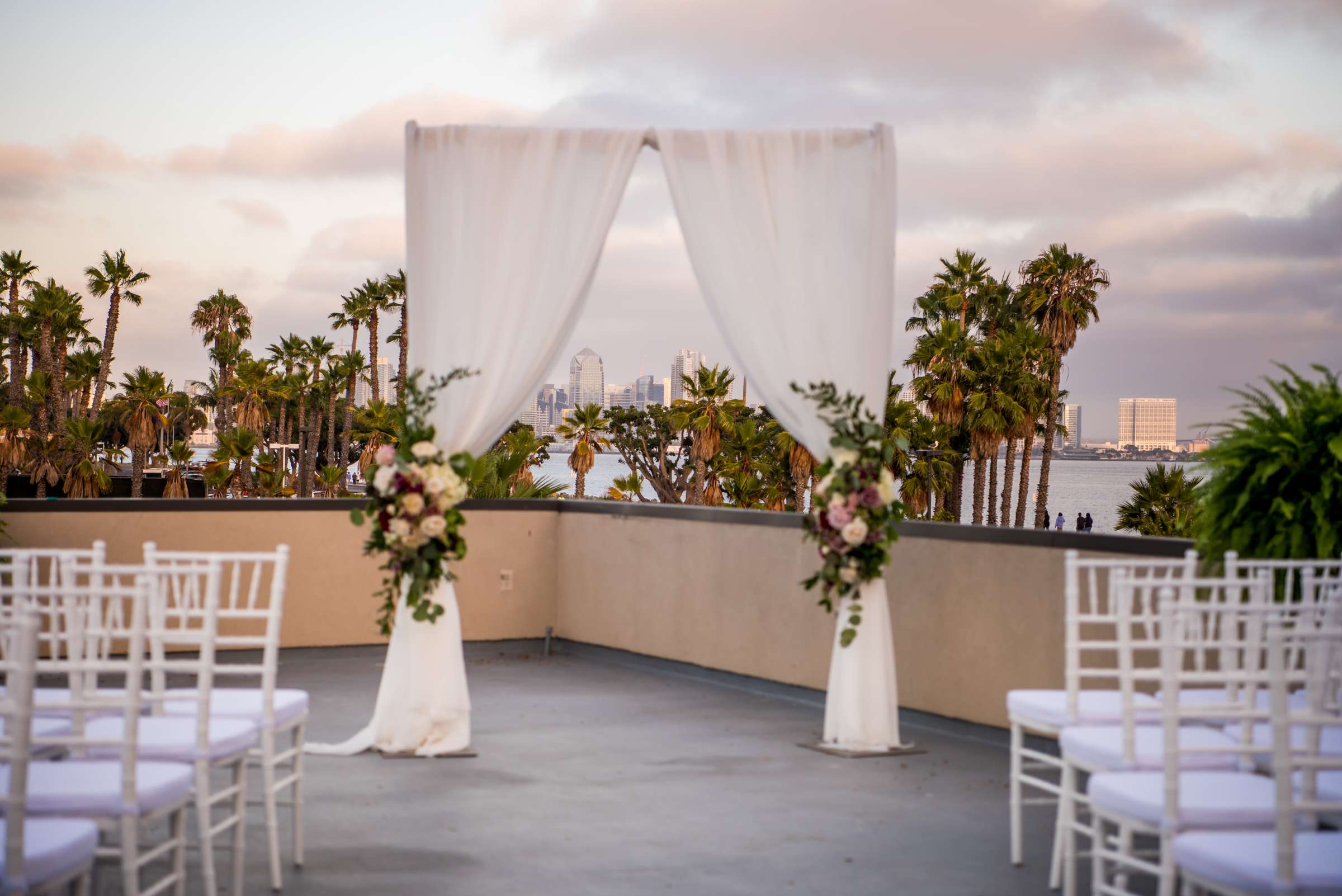Harbor View Loft Wedding coordinated by Personal Touch Dining, Beautiful Skyline Location Wedding Photo #55 by True Photography