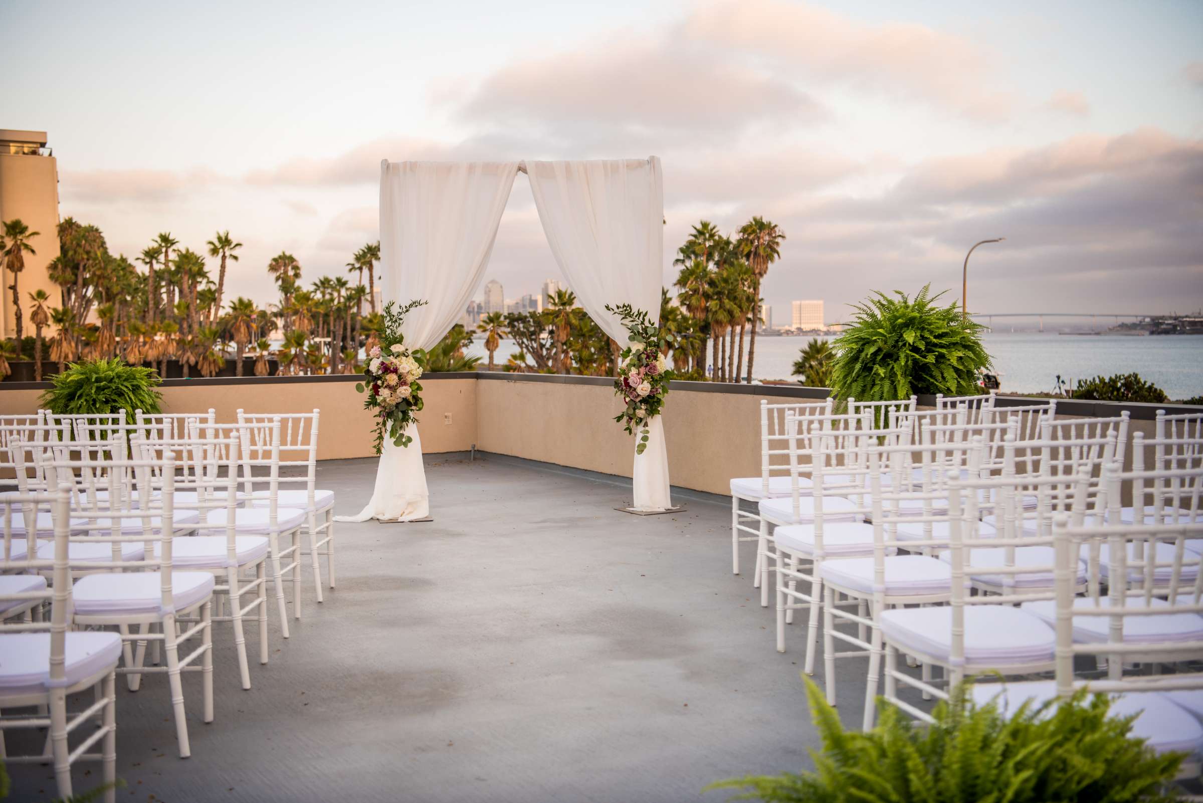Harbor View Loft Wedding coordinated by Personal Touch Dining, Beautiful Skyline Location Wedding Photo #56 by True Photography