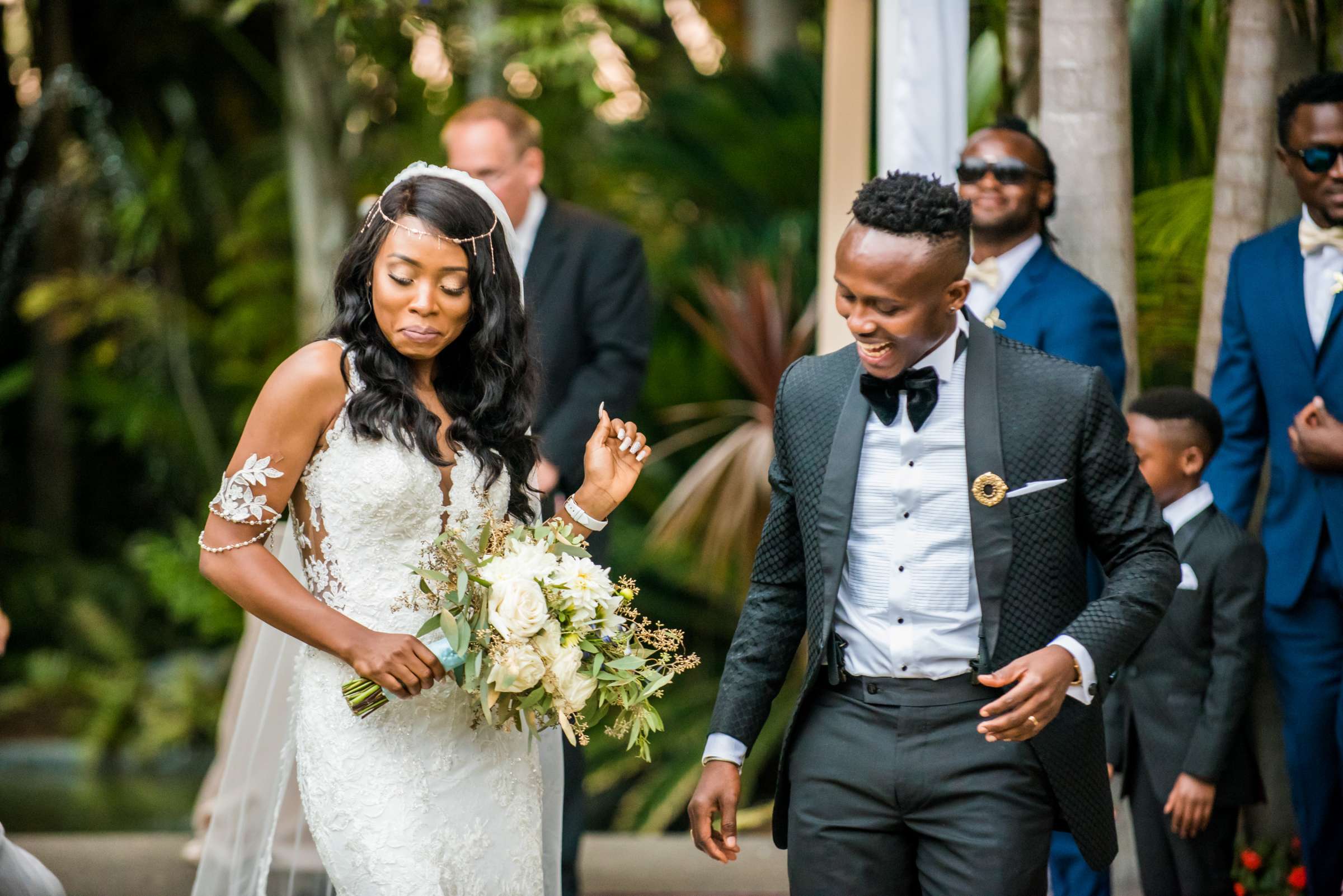 Bahia Hotel Wedding coordinated by Events by Jamie, Adaeze and Ogbemudia mike Wedding Photo #55 by True Photography