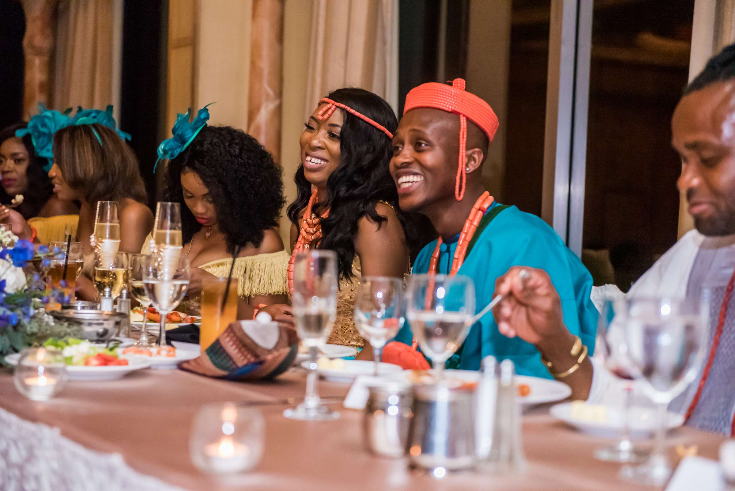 Bahia Hotel Wedding coordinated by Events by Jamie, Adaeze and Ogbemudia mike Wedding Photo #100 by True Photography