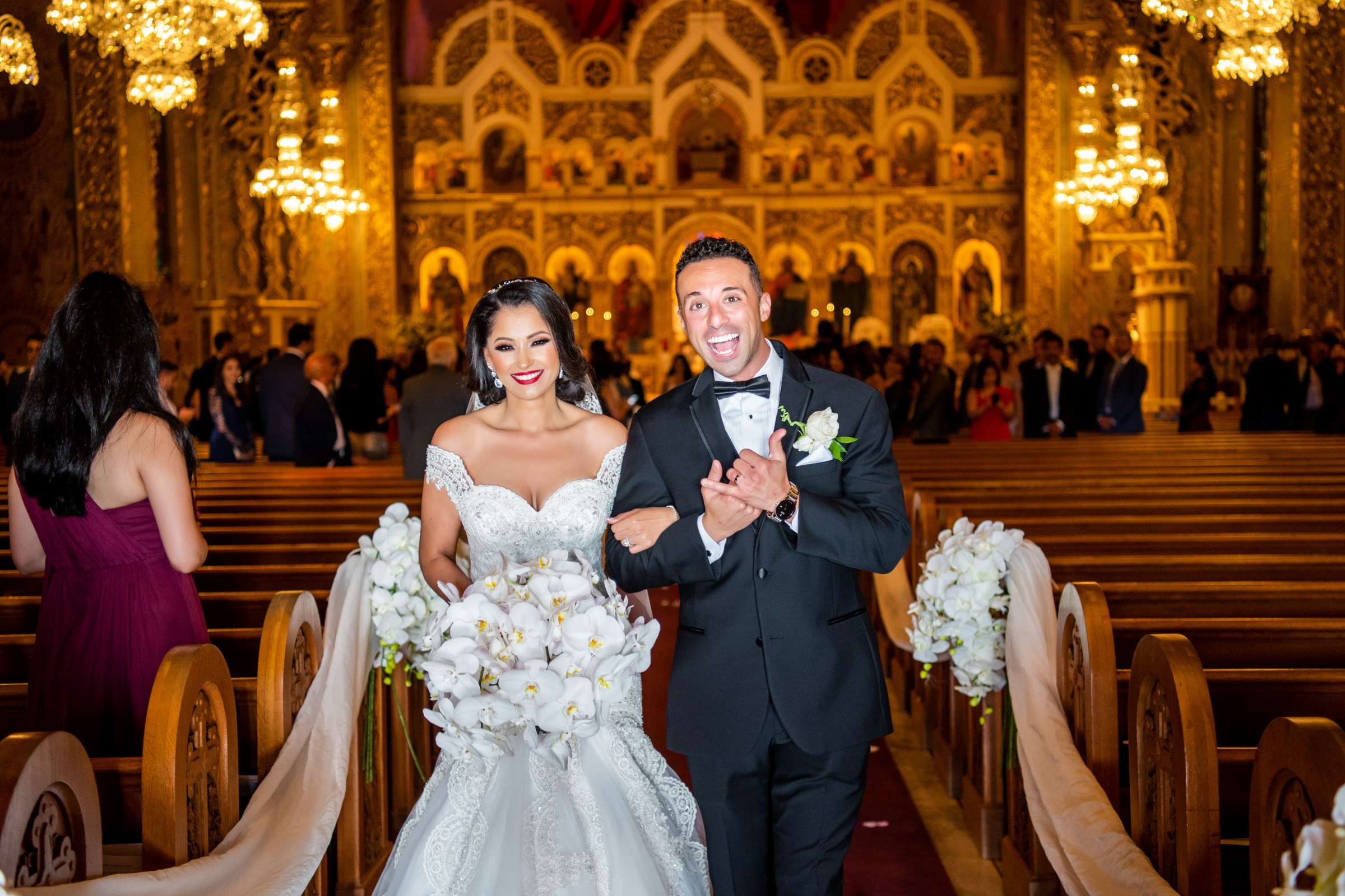 Millenium Biltmore Hotel Wedding, Maryan and Remy Wedding Photo #81 by True Photography
