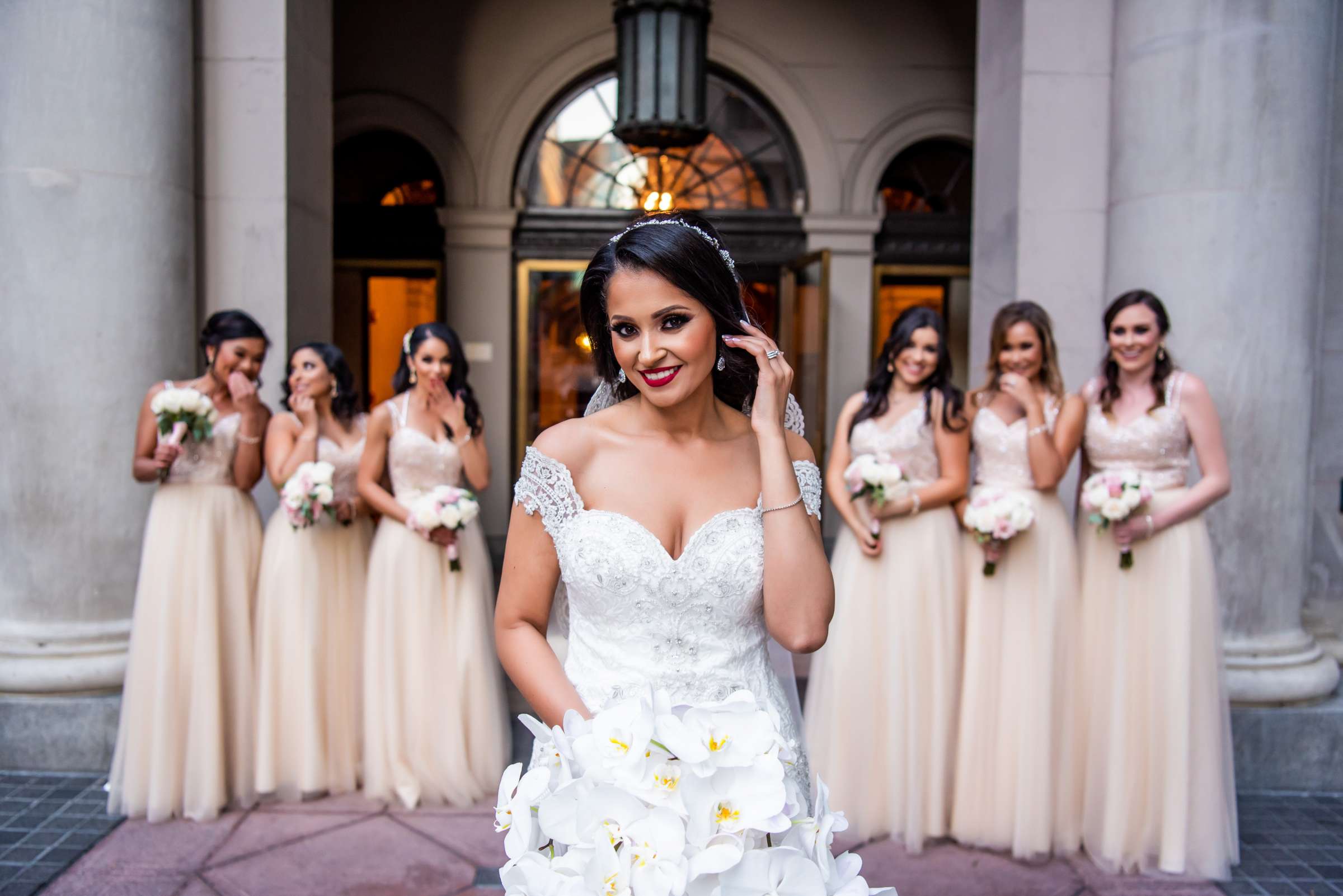 Millenium Biltmore Hotel Wedding, Maryan and Remy Wedding Photo #120 by True Photography