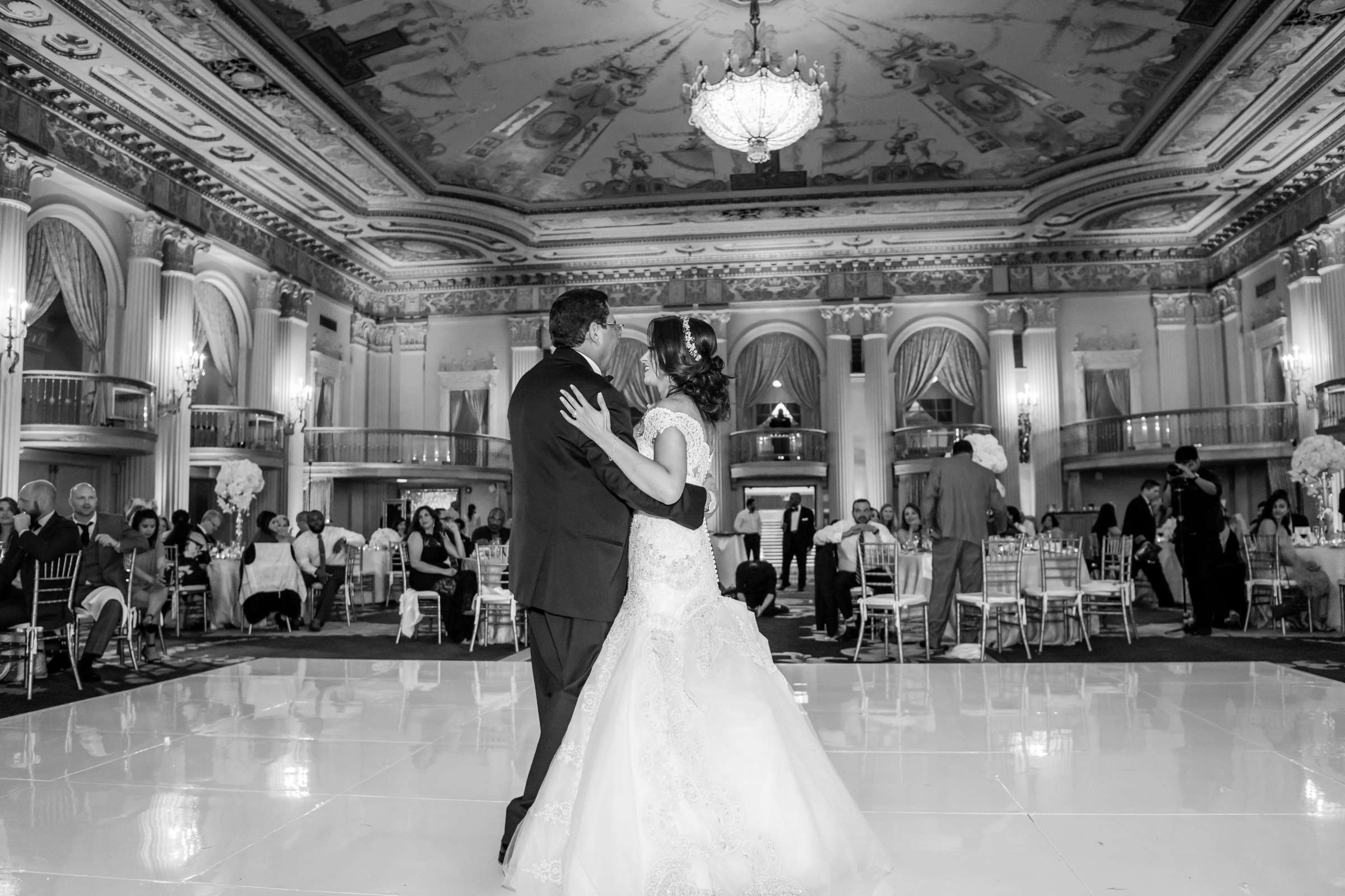 Millenium Biltmore Hotel Wedding, Maryan and Remy Wedding Photo #149 by True Photography